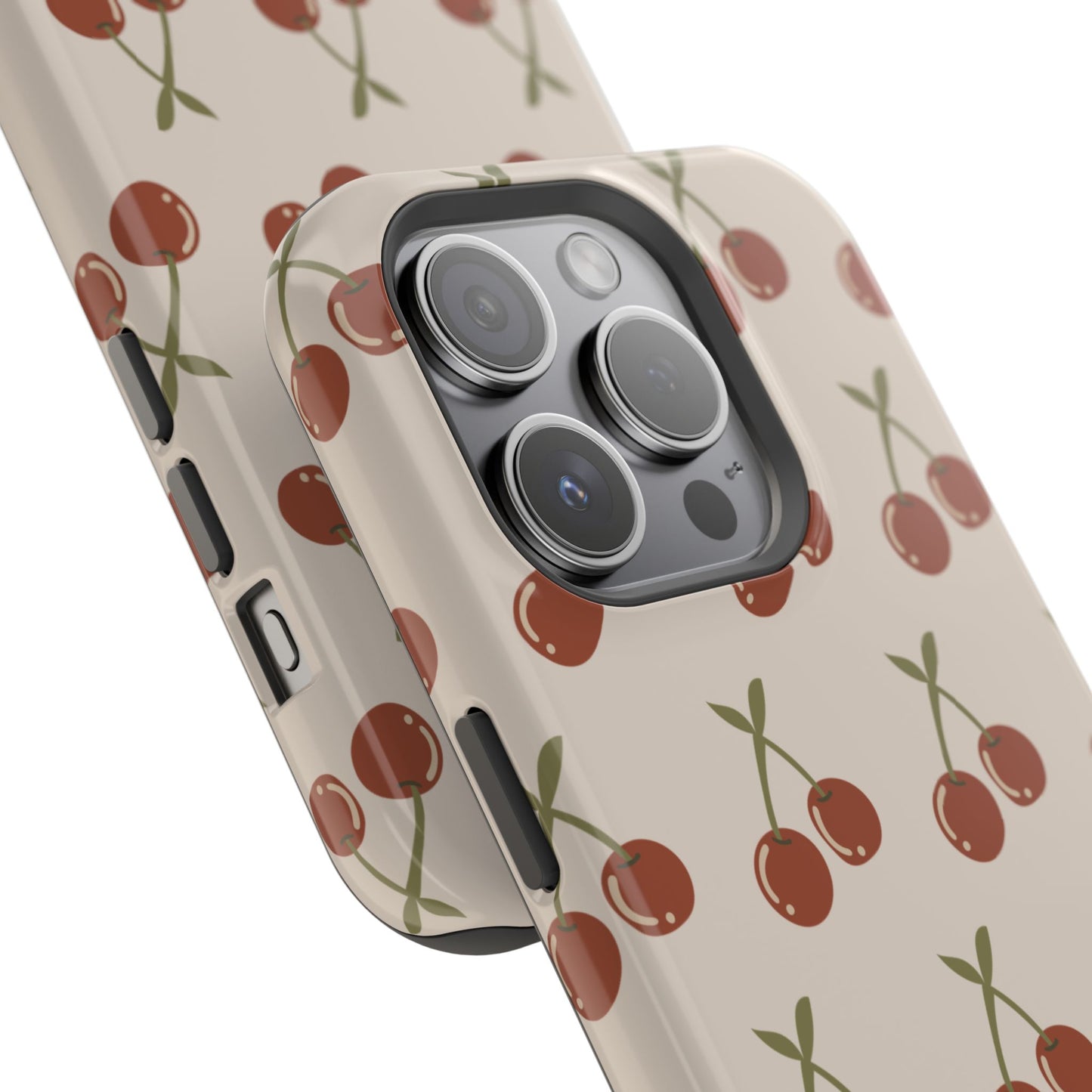 Vintage Cherries Impact-Resistant Cases