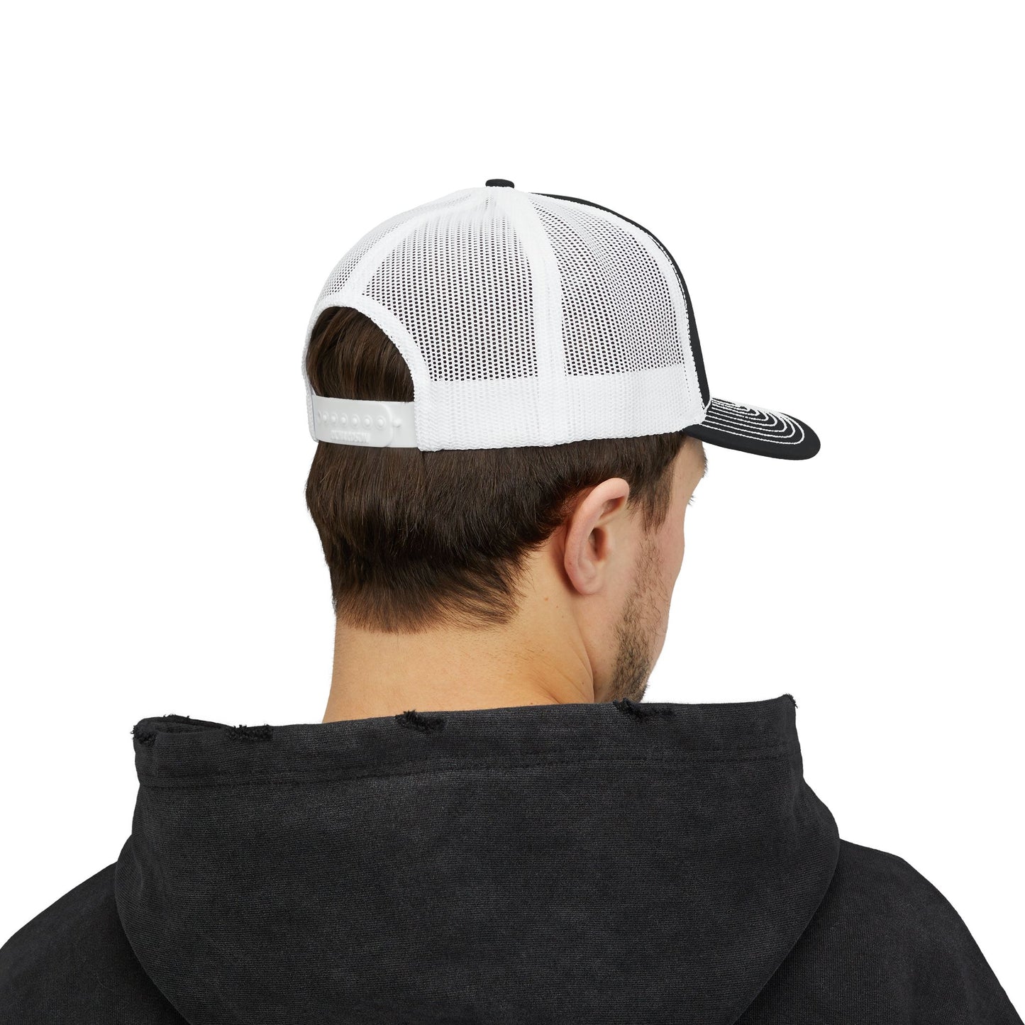 Vinyl Addict Embroidery Snapback Trucker Cap