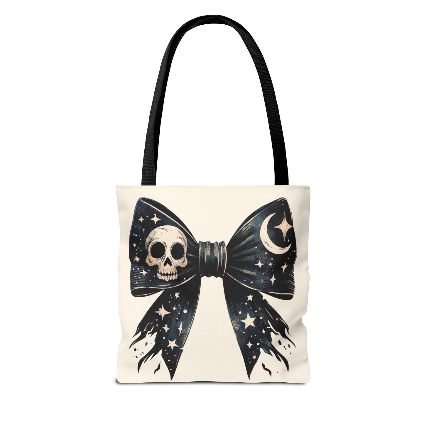 Skull Coquette Tote Bag