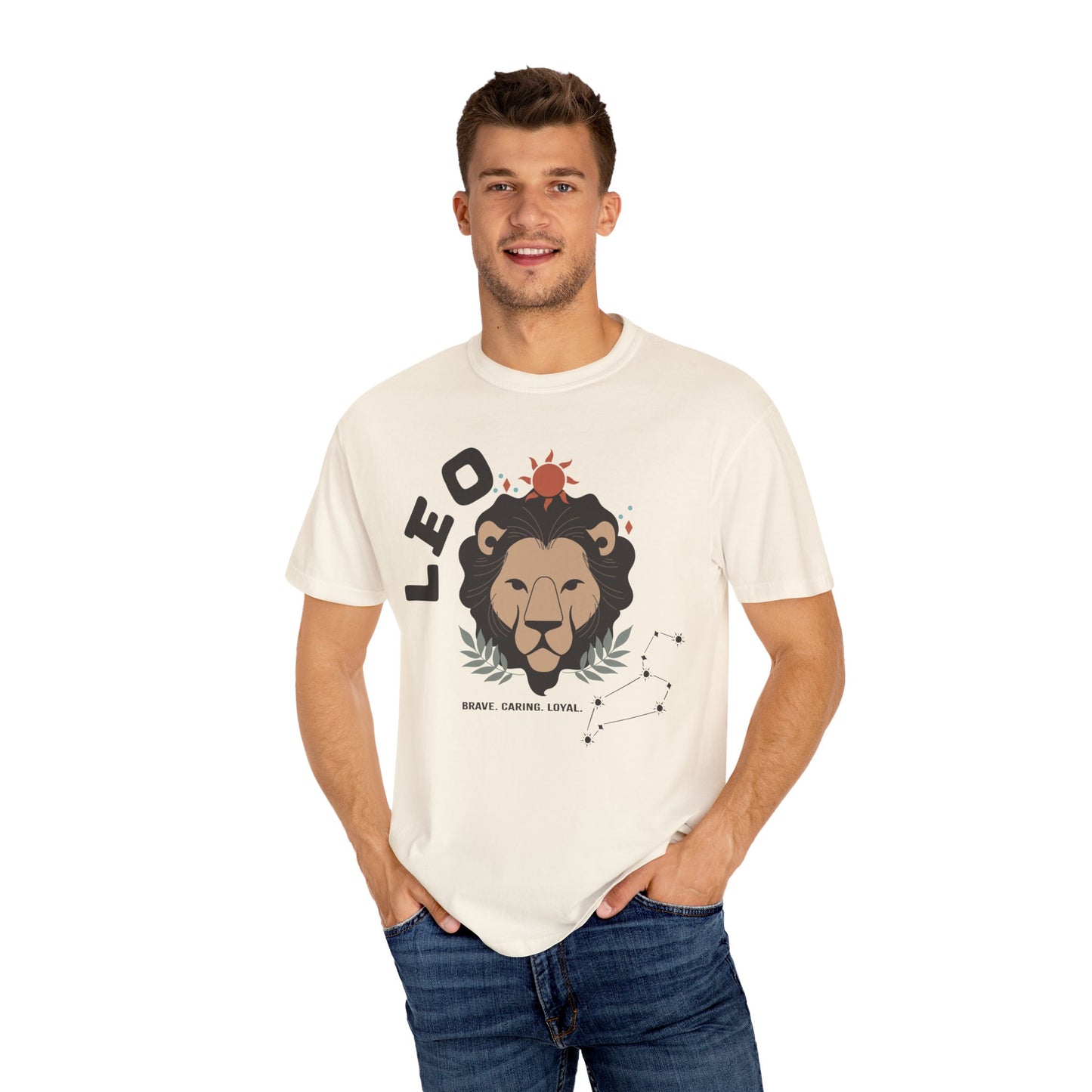 BOHO Leo Zodiac Color Comfort Tee