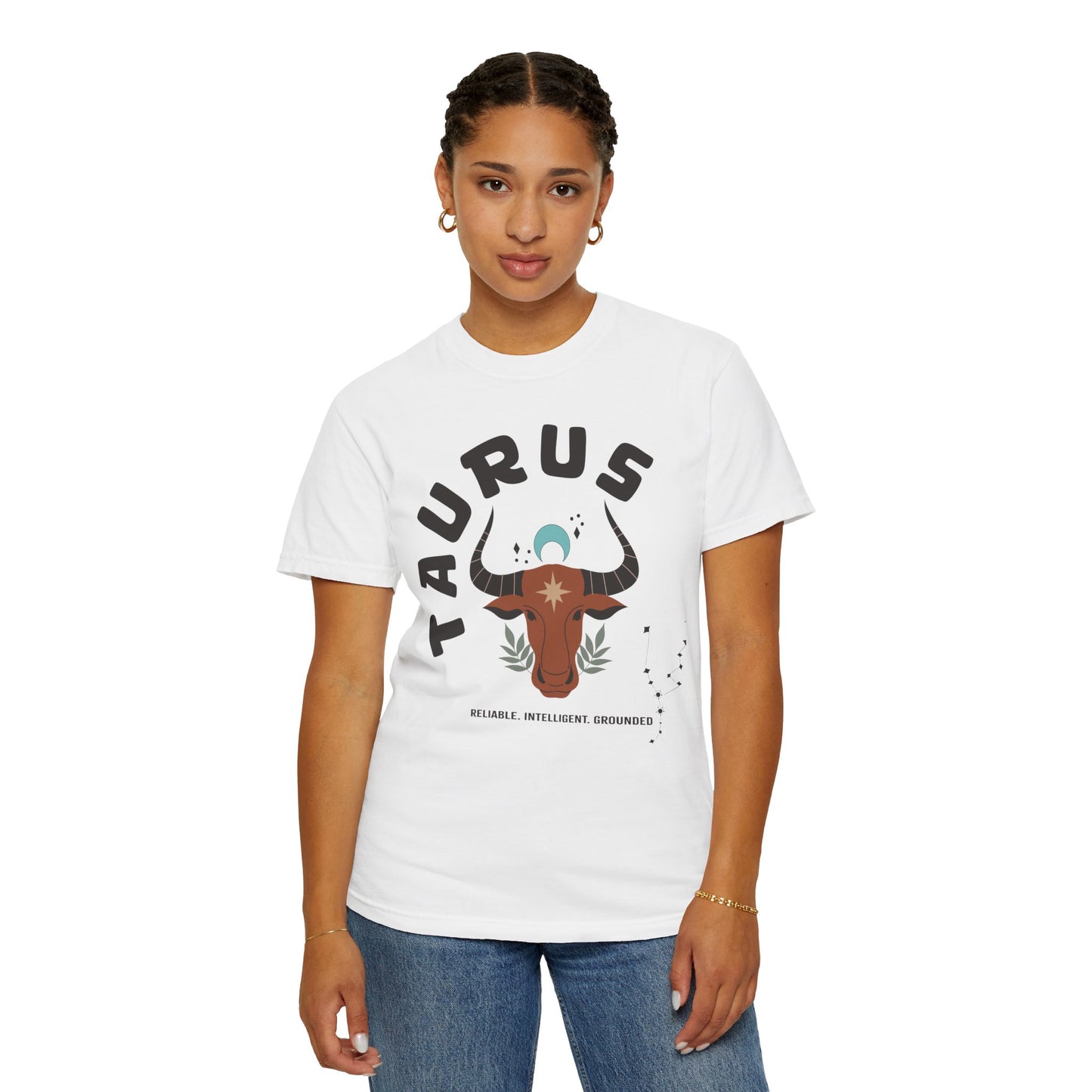 BOHO Taurus Zodiac Color Comfort Tee