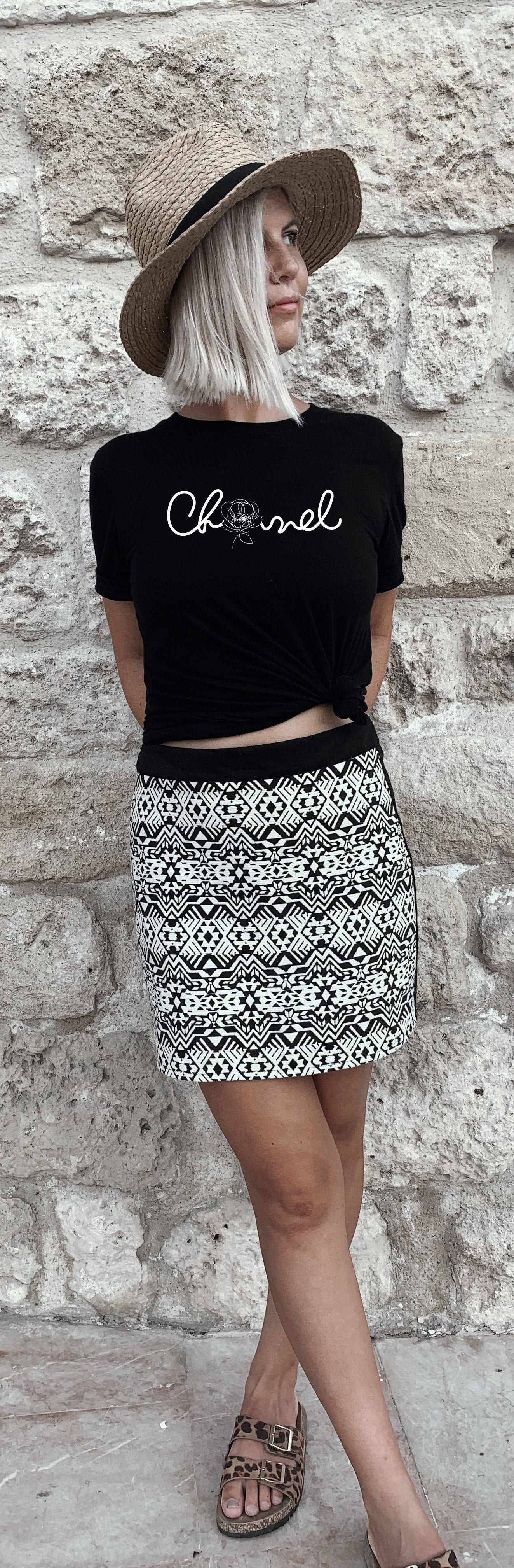 CC Camellia Flower Bella Canvas 6004 Women's Favorite Tee