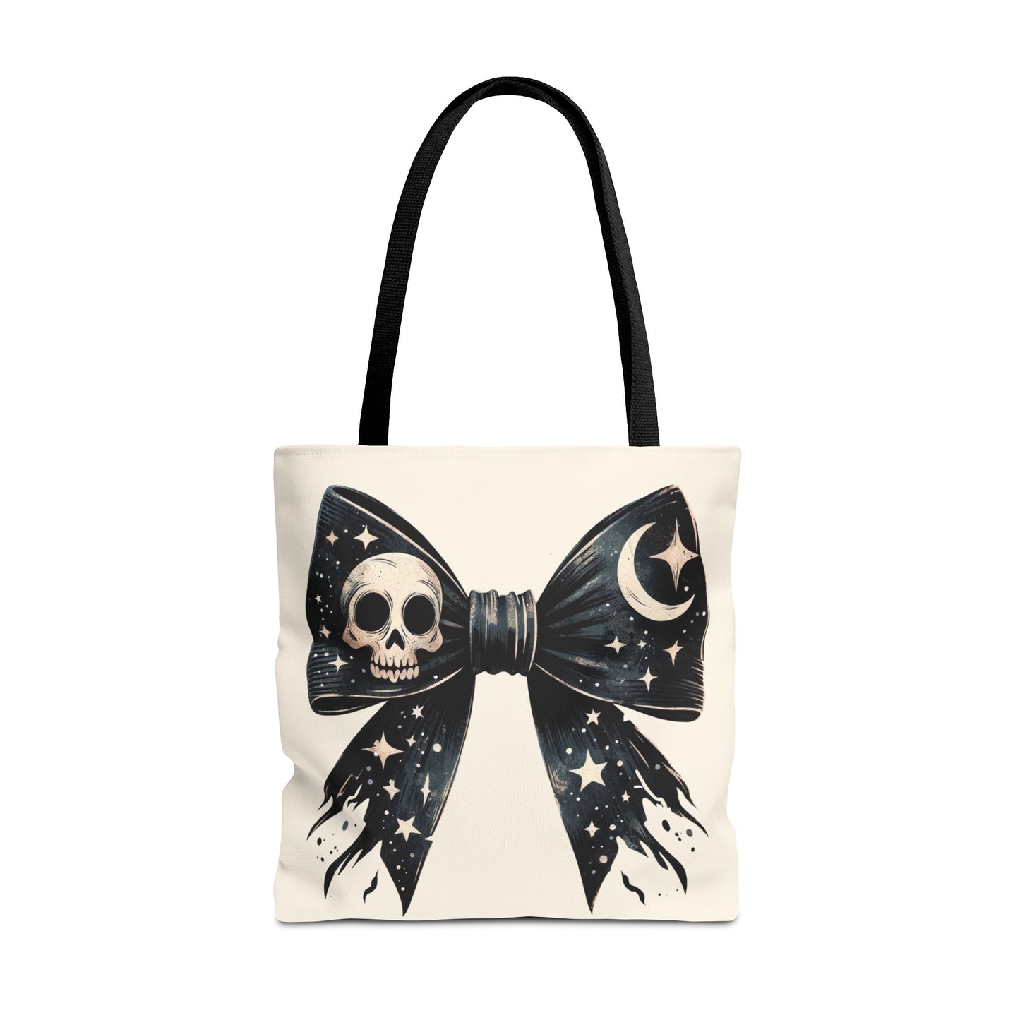 Skull Coquette Tote Bag
