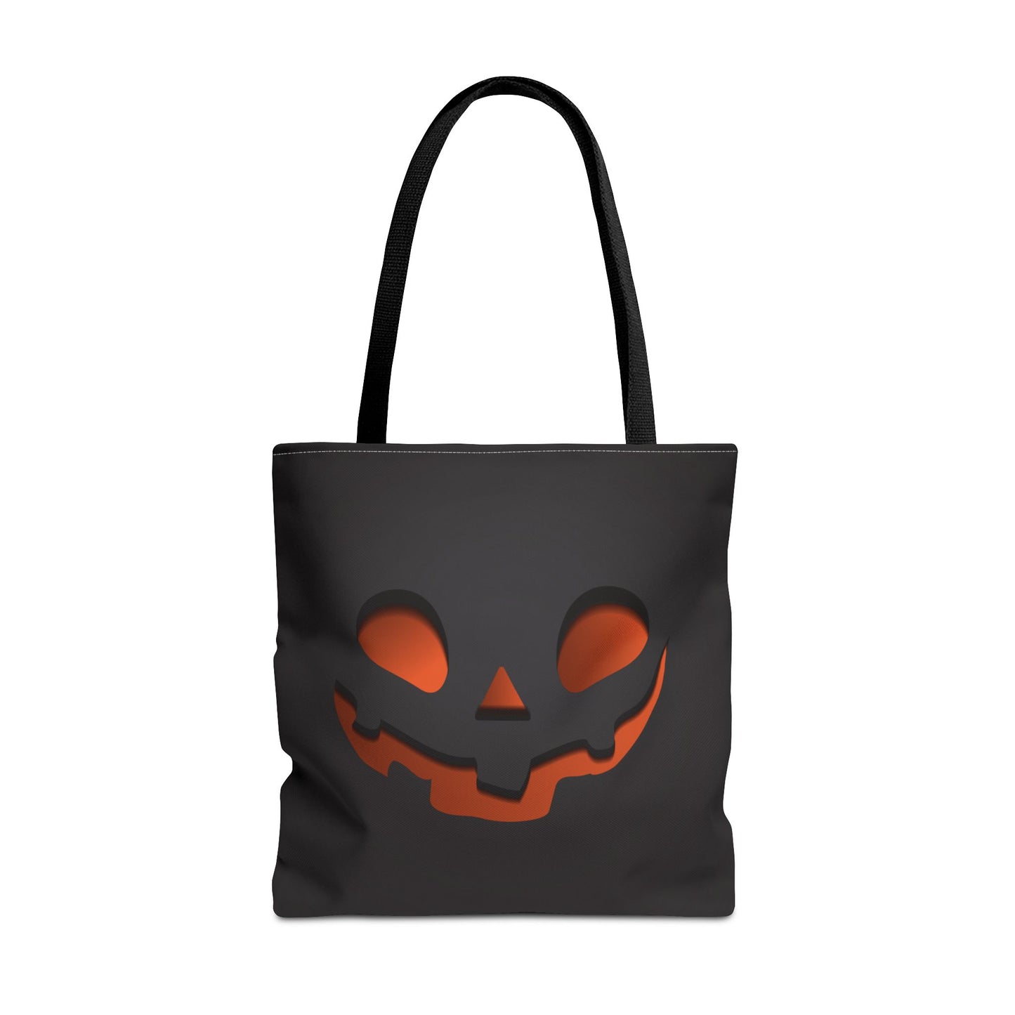 Halloween Black Pumpkin Tote Bag