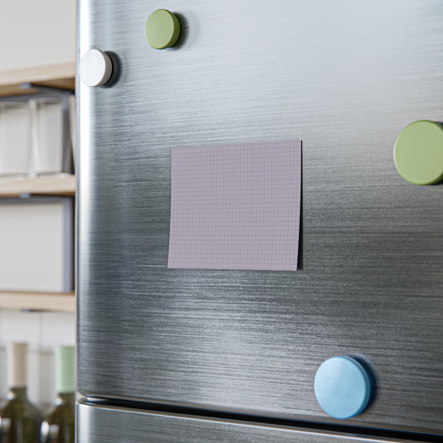 Grid Pattern Post-it® Note Pads - Lavender 3x3 4x3