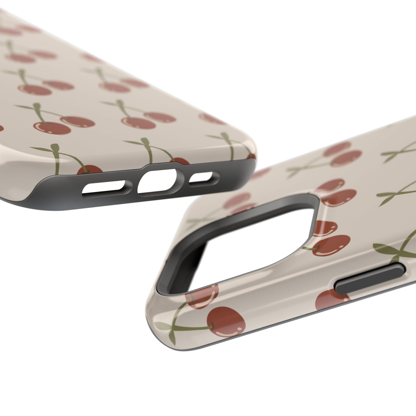 Vintage Cherries Impact-Resistant Cases