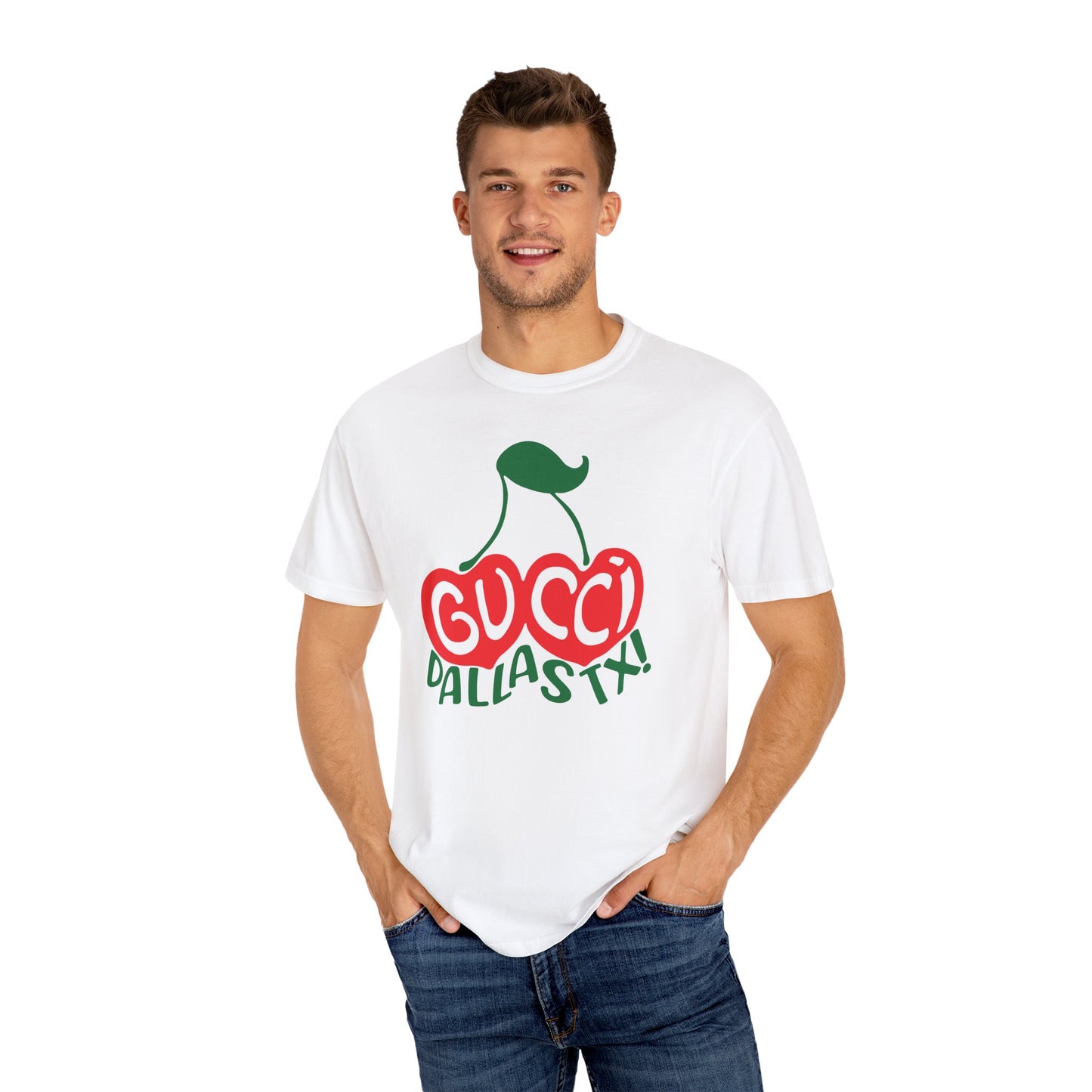 Luxury GG Cherry Dallas Texas Novelty Color Comfort Unisex T-shirt