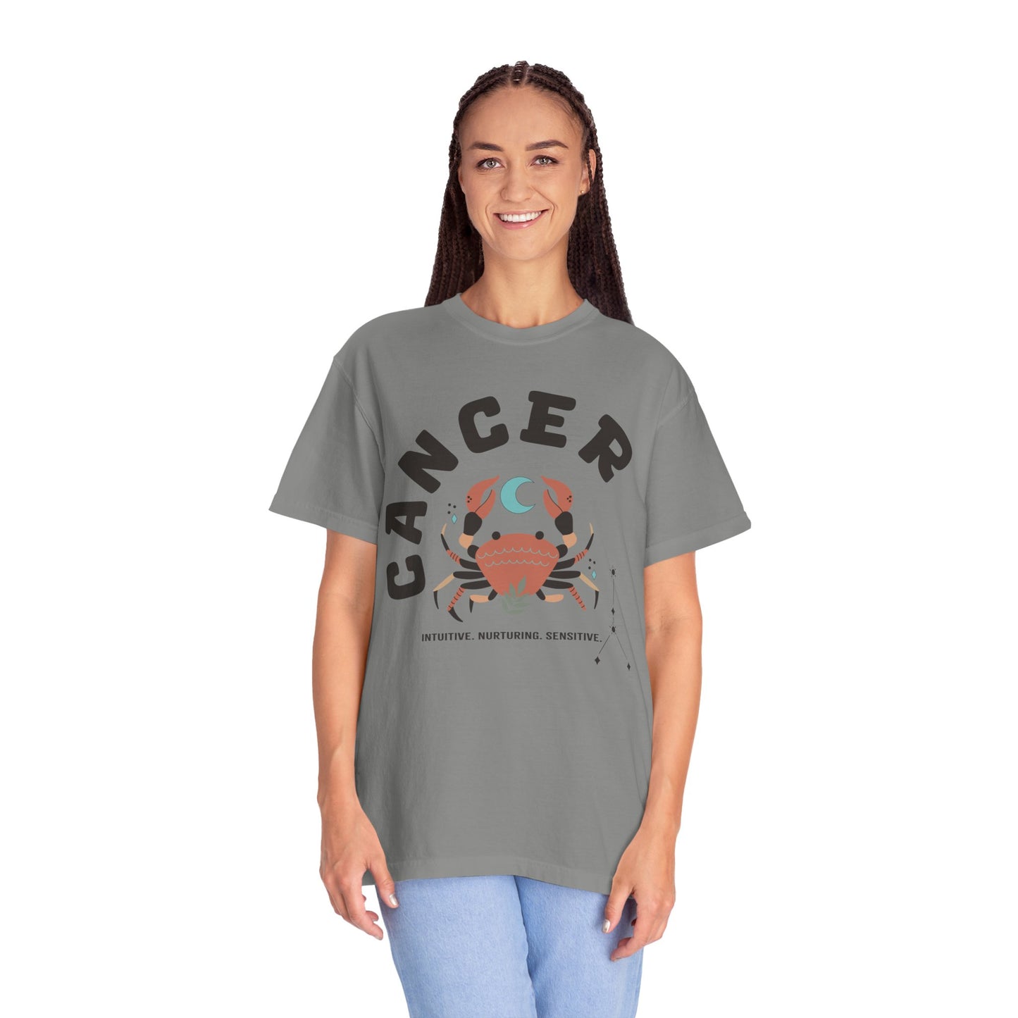 BOHO Cancer Zodiac Color Comfort Tee