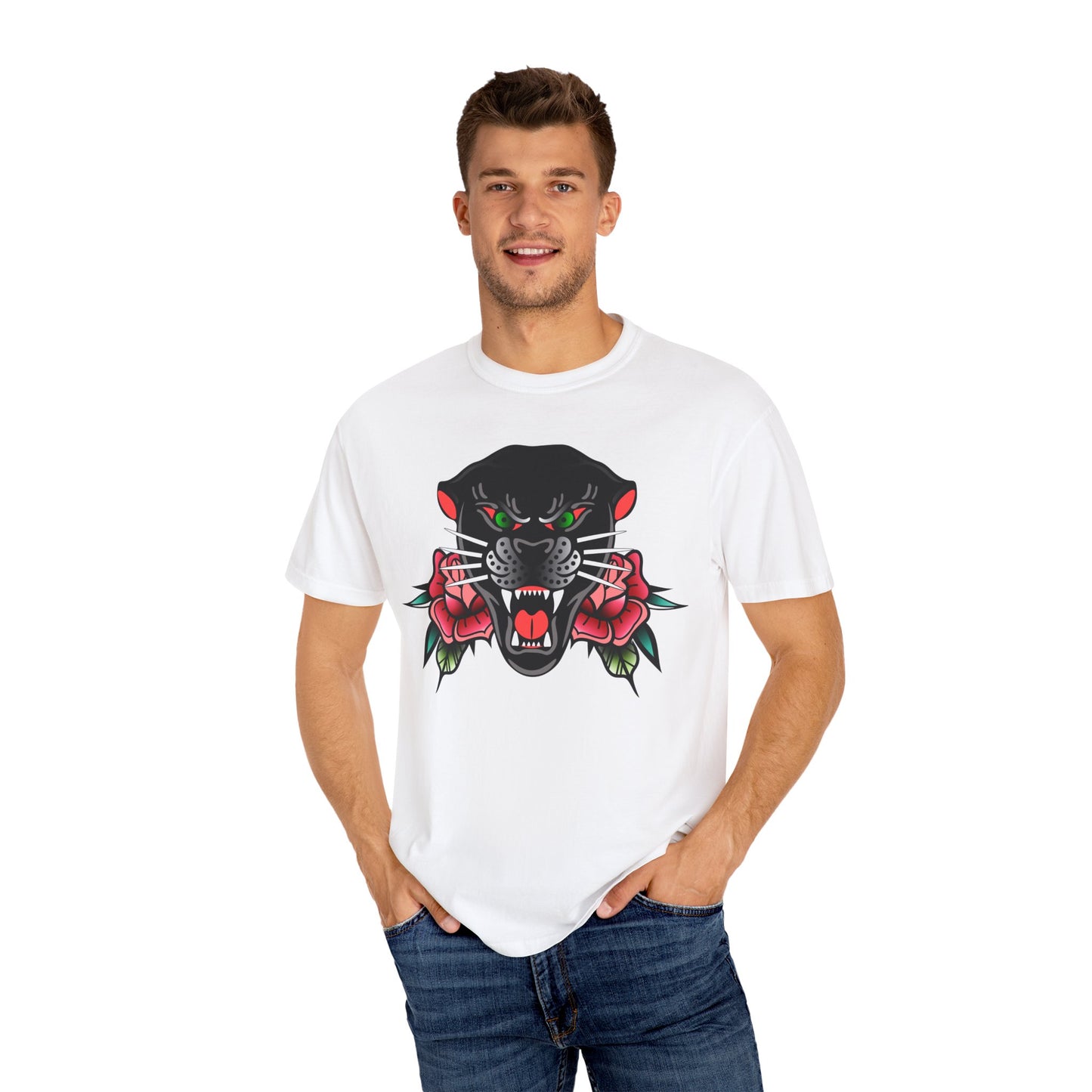 Black Panther Unisex Garment-Dyed Comfort Colors T-shirt