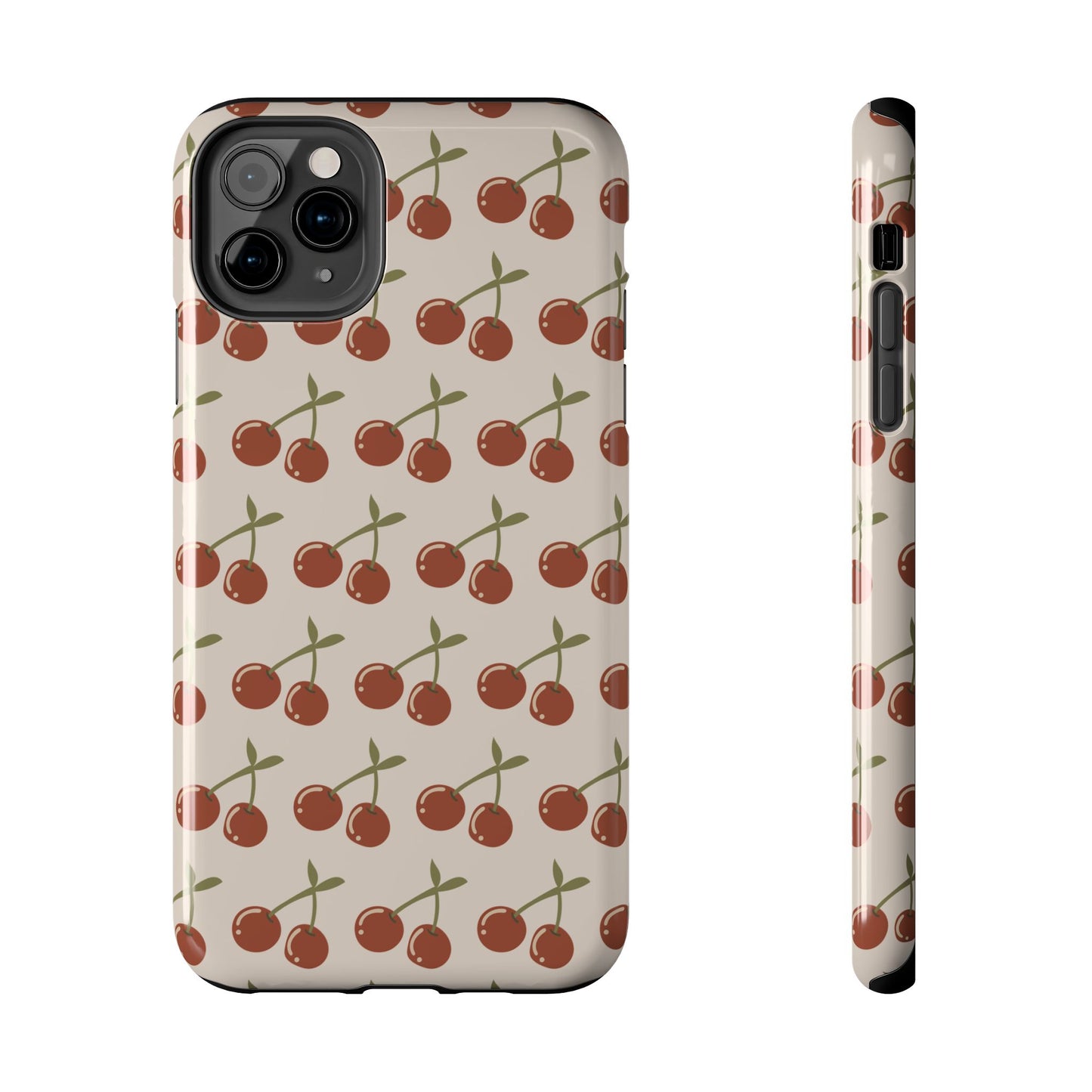 Vintage Cherries Finger Tough Phone Cases