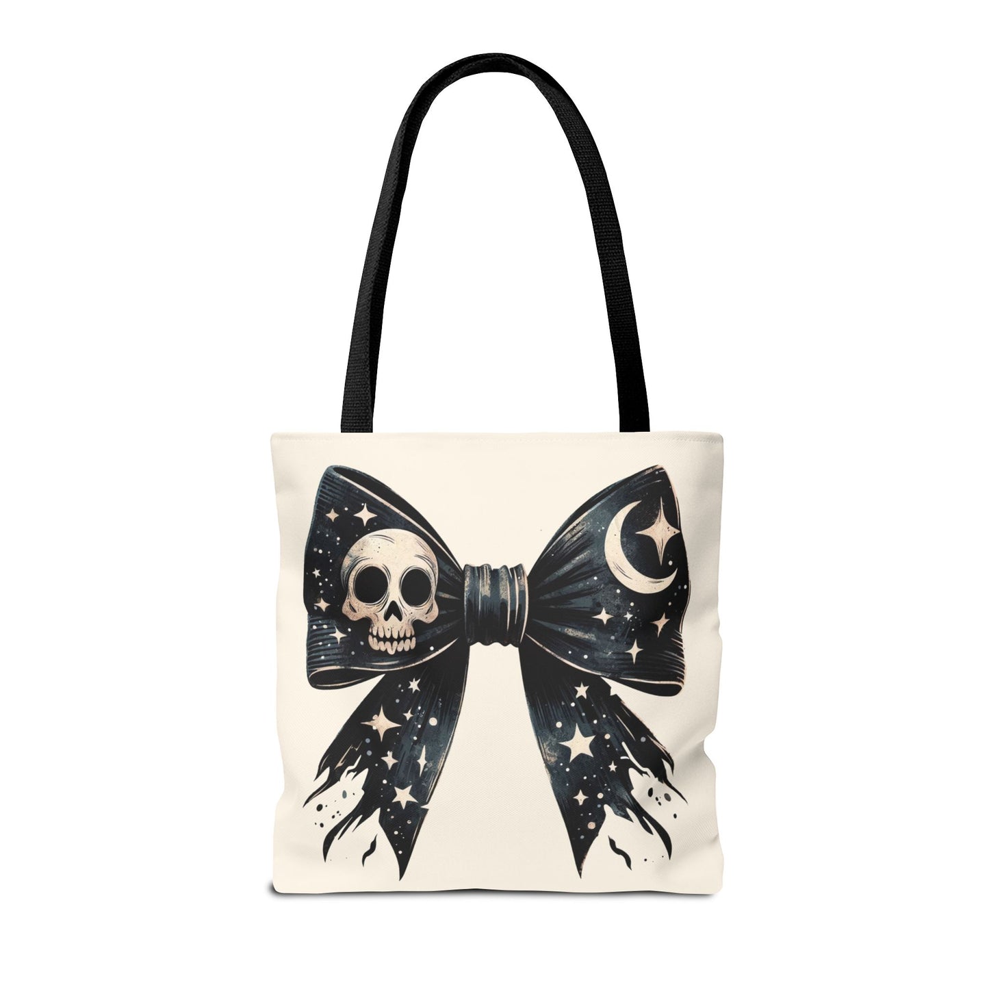 Skull Coquette Tote Bag