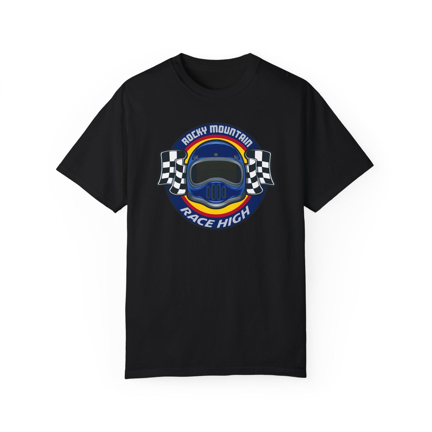 Colorado Rocky Mountain Race High Comfort Color Tshirt
