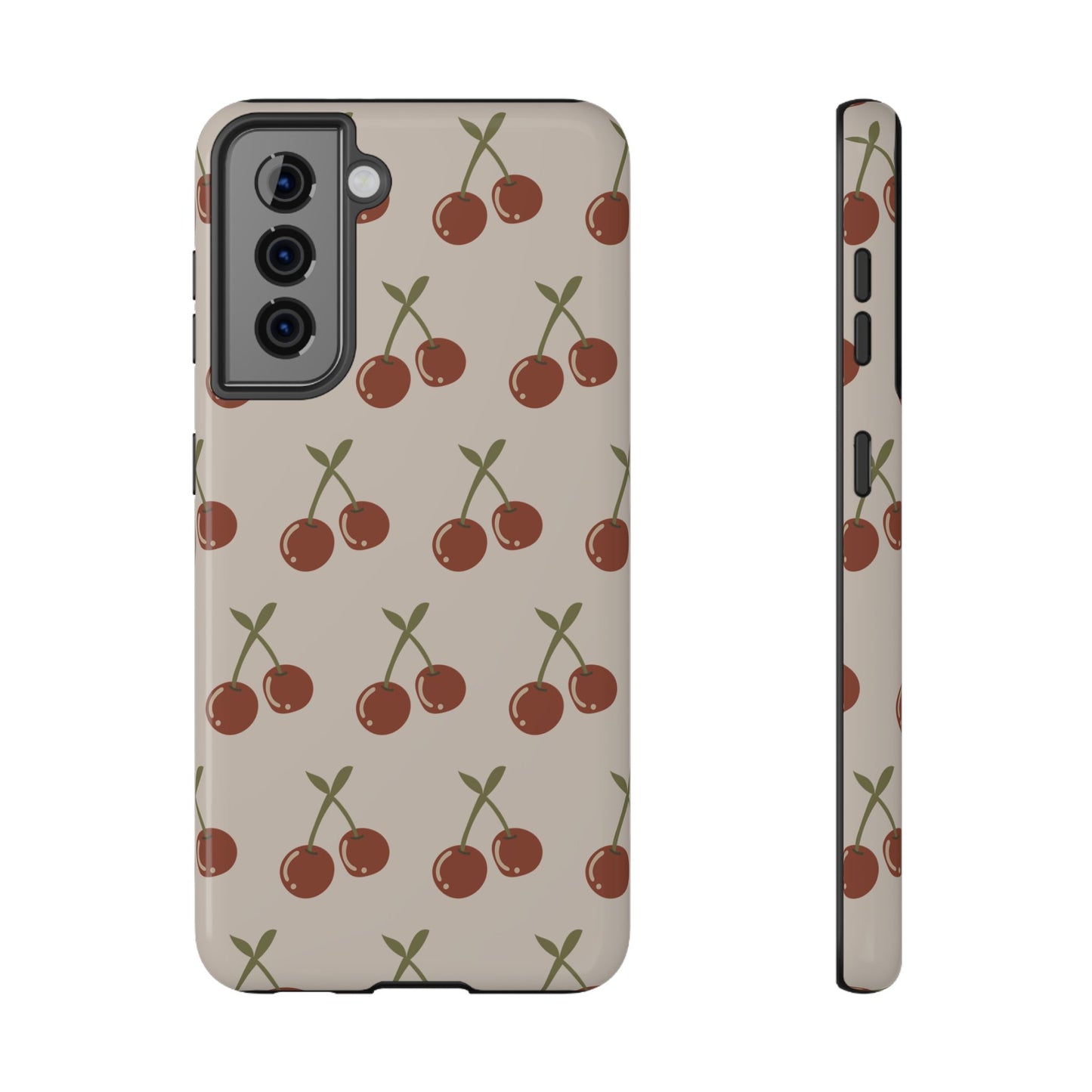 Vintage Cherries Impact-Resistant Cases