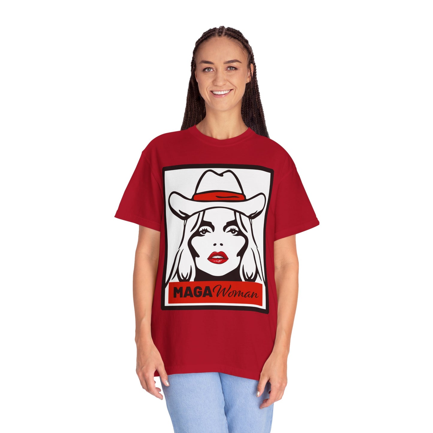 MAGA Woman Comfort Colors Garment-Dyed T-shirt