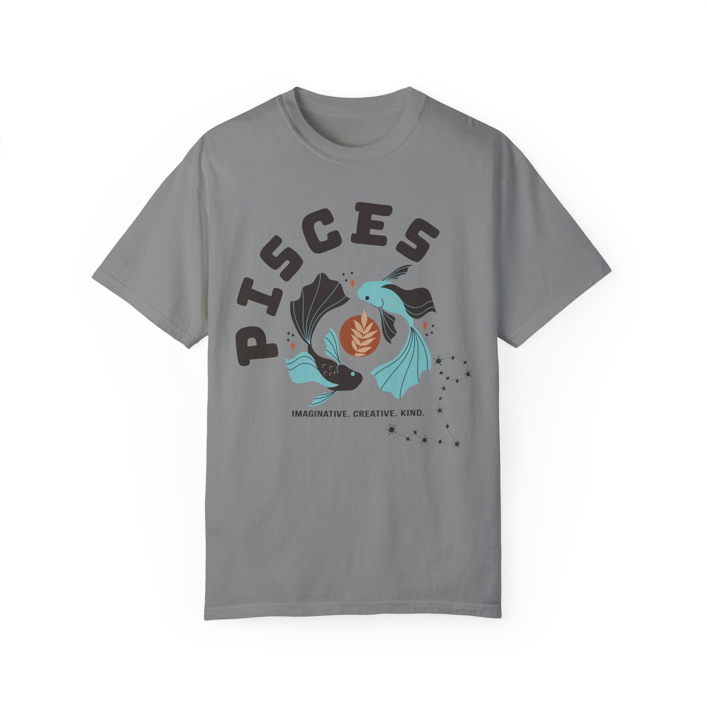 BOHO Pisces Zodiac Color Comfort Tee