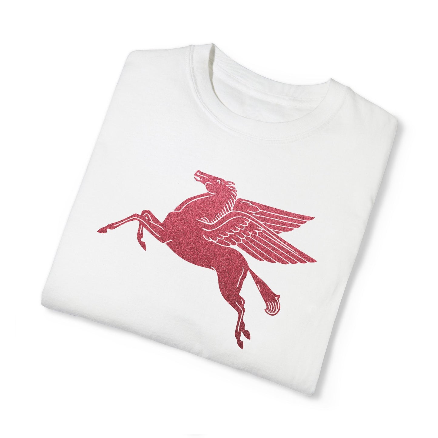 Pegasus Glitter Effect Color Comfort Unisex Garment-Dyed T-shirt