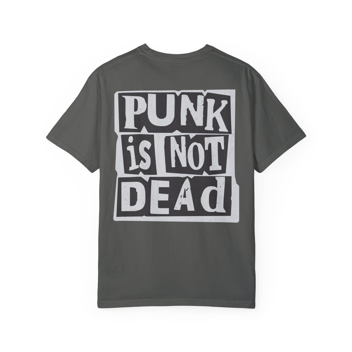 Punk Is Not Dead Mohawk Skull Comfort Colors T-shirt