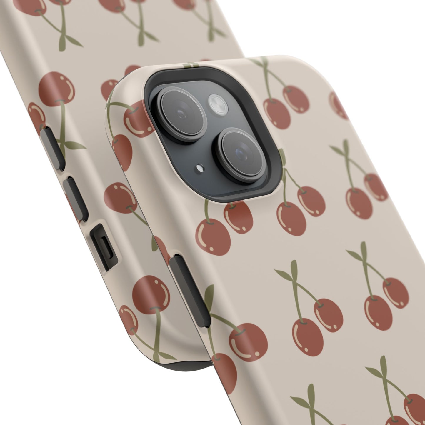 Vintage Cherries Impact-Resistant Cases