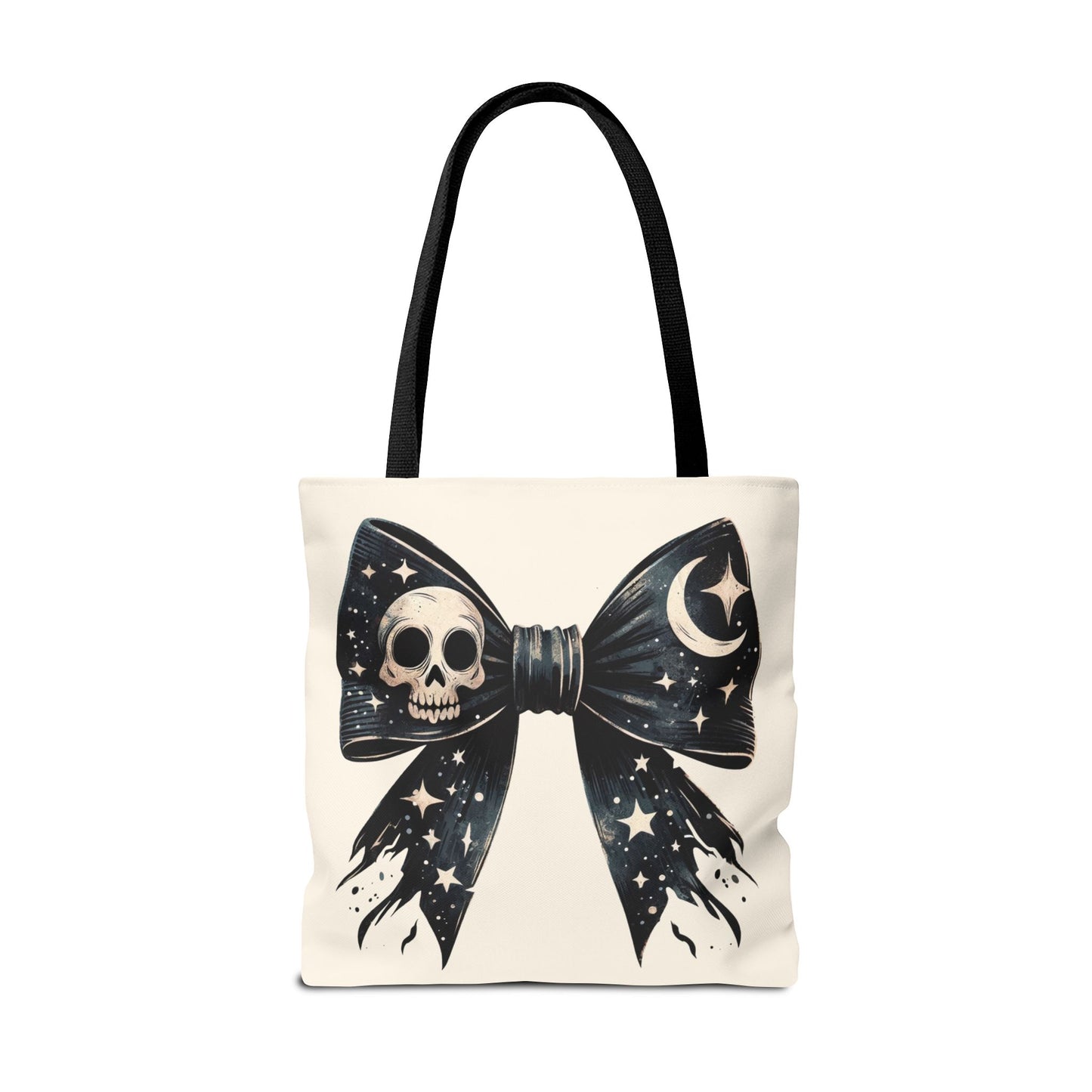 Skull Coquette Tote Bag