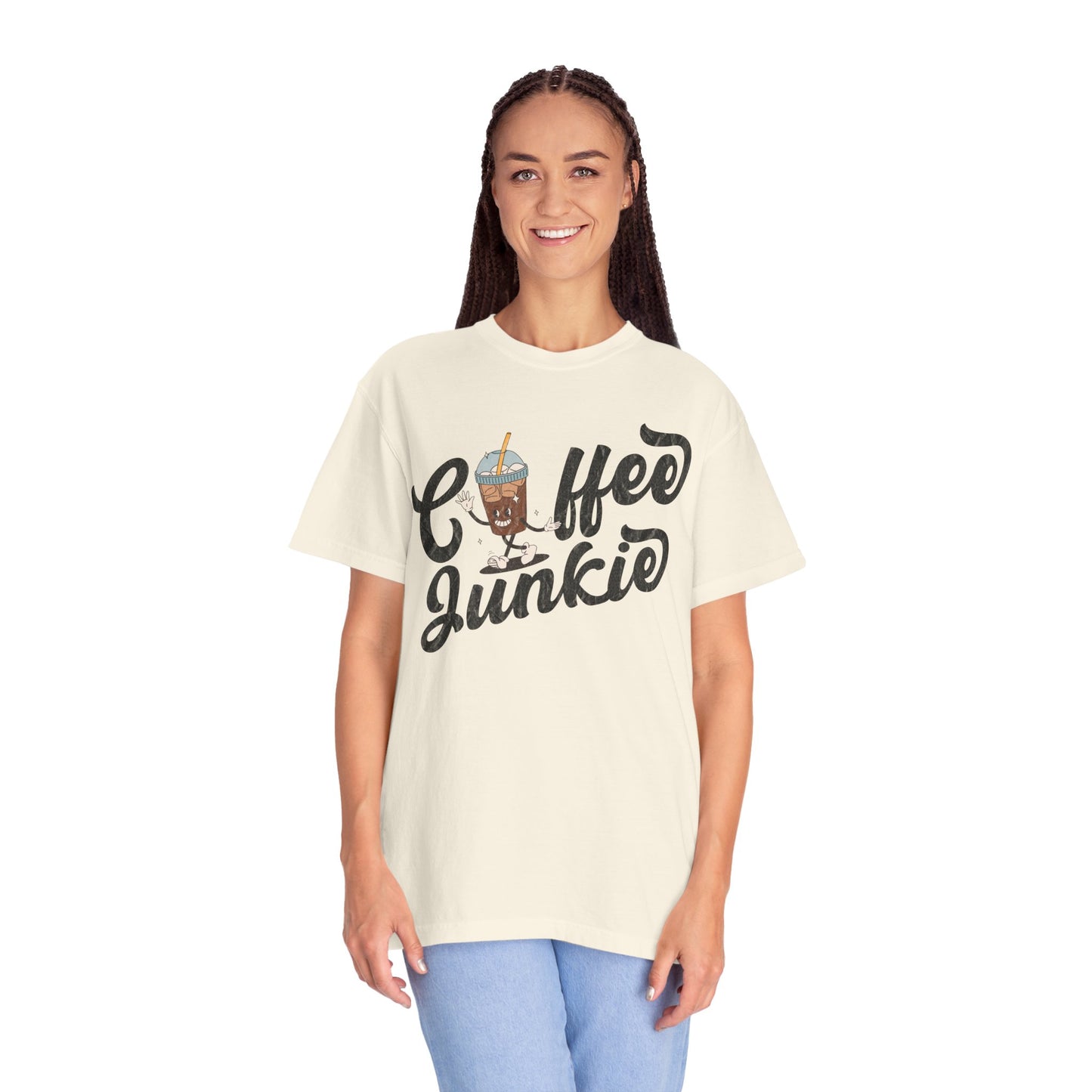 distressed Unisex Garment-Dyed T-shirt