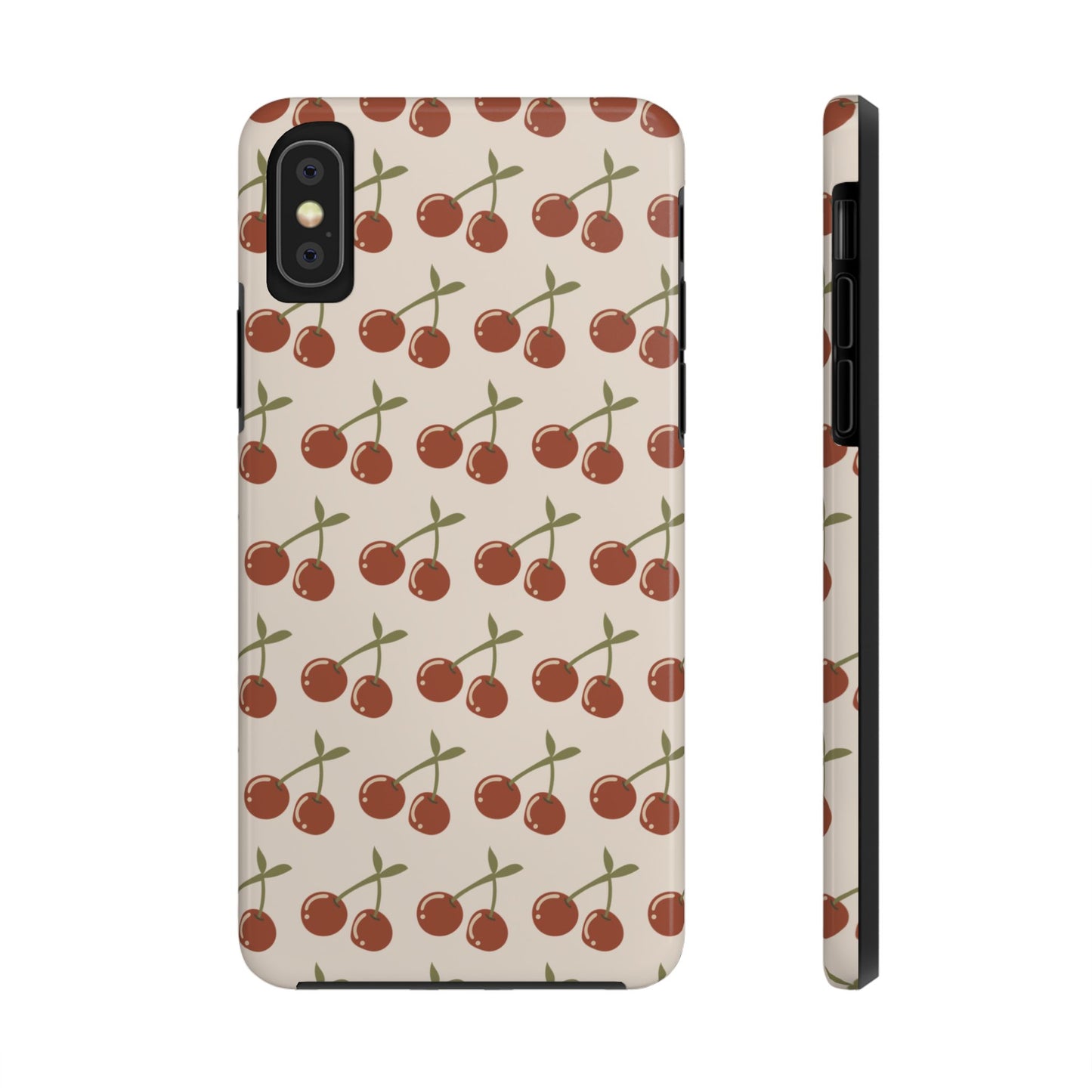 Vintage Cherries Finger Tough Phone Cases