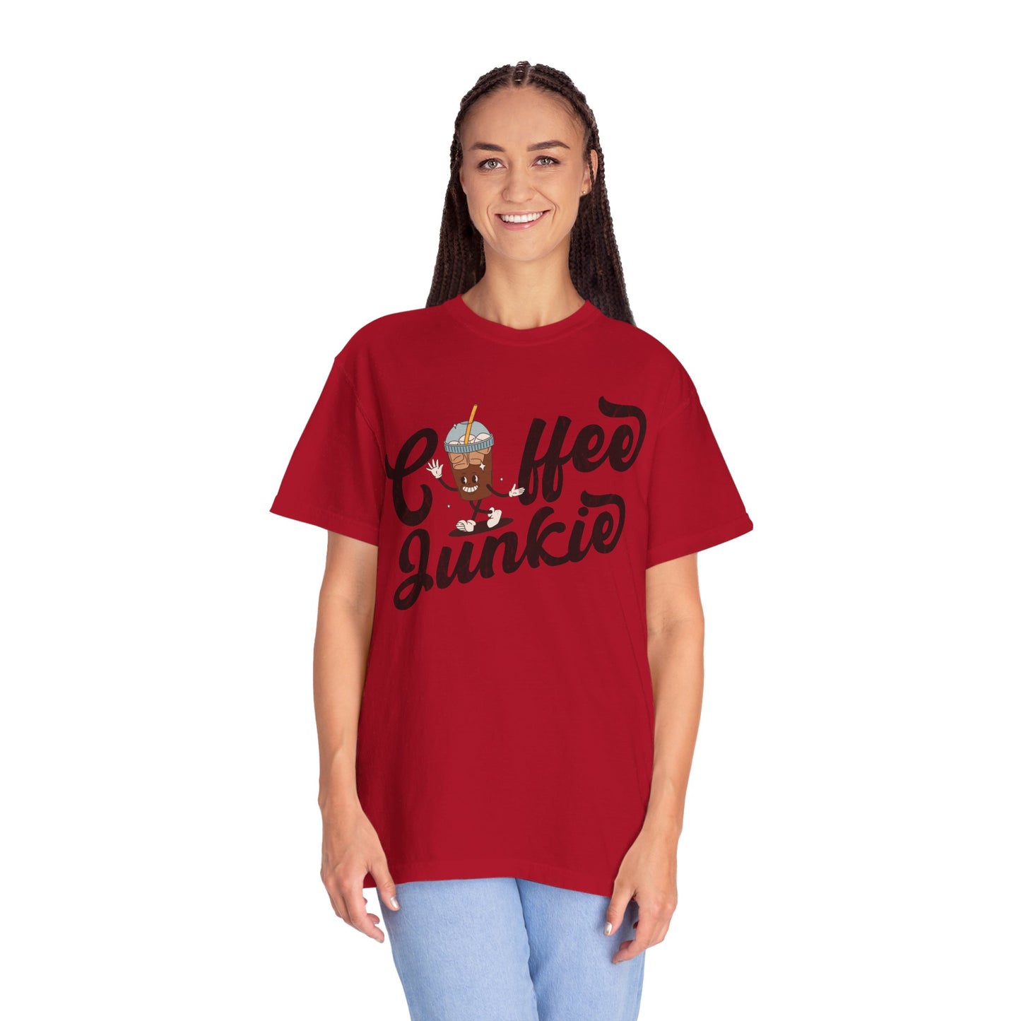 distressed Unisex Garment-Dyed T-shirt