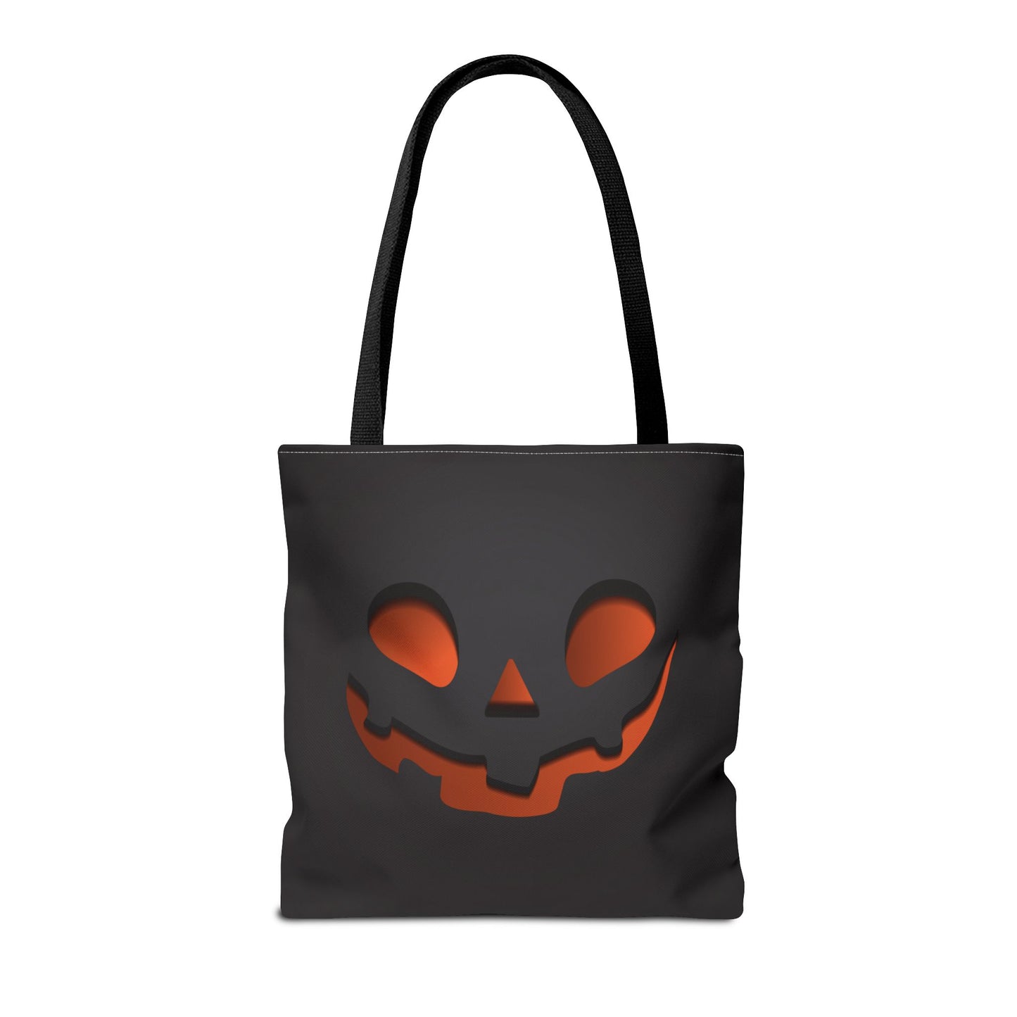 Halloween Black Pumpkin Tote Bag