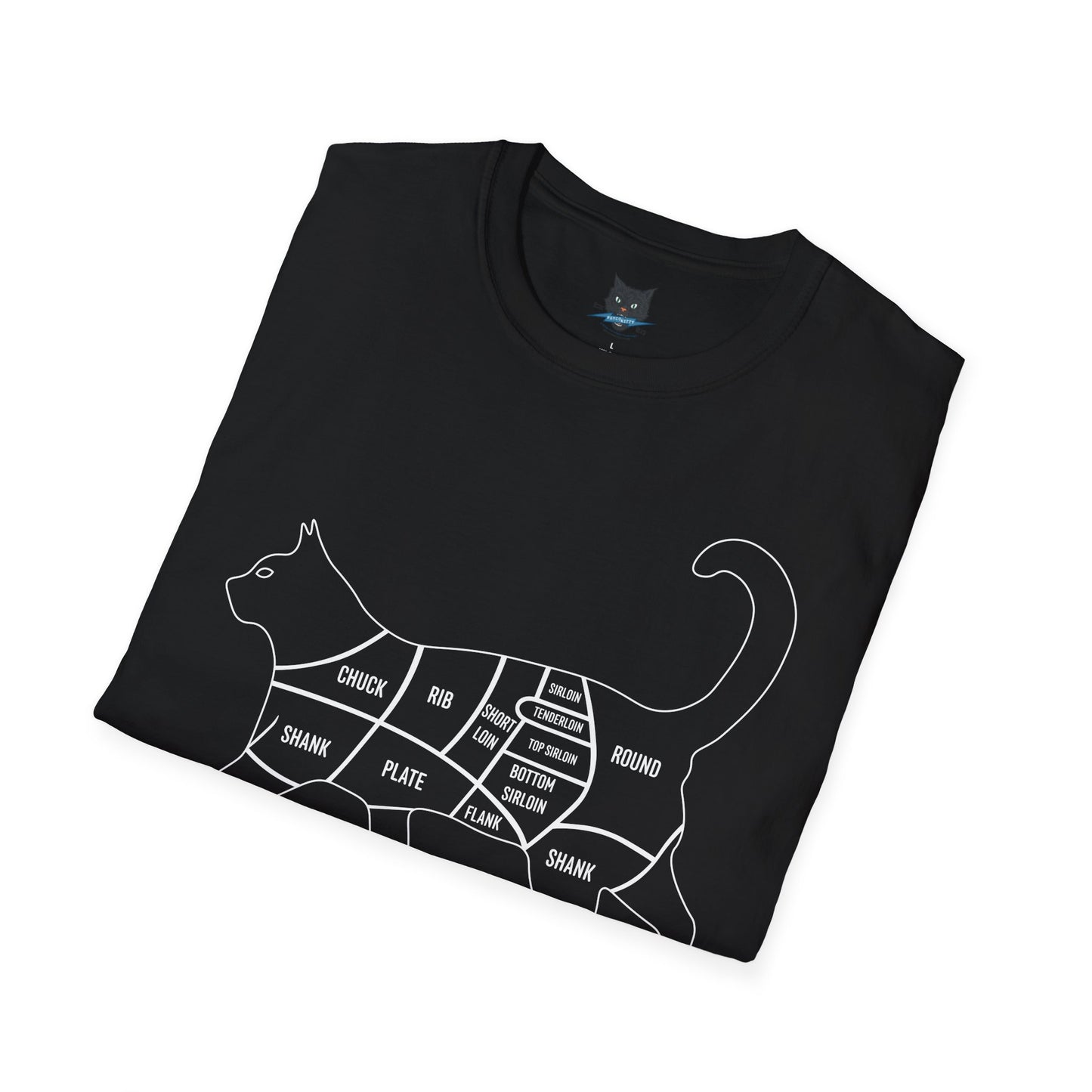 Cat Meat Gilden Unisex Softstyle T-Shirt