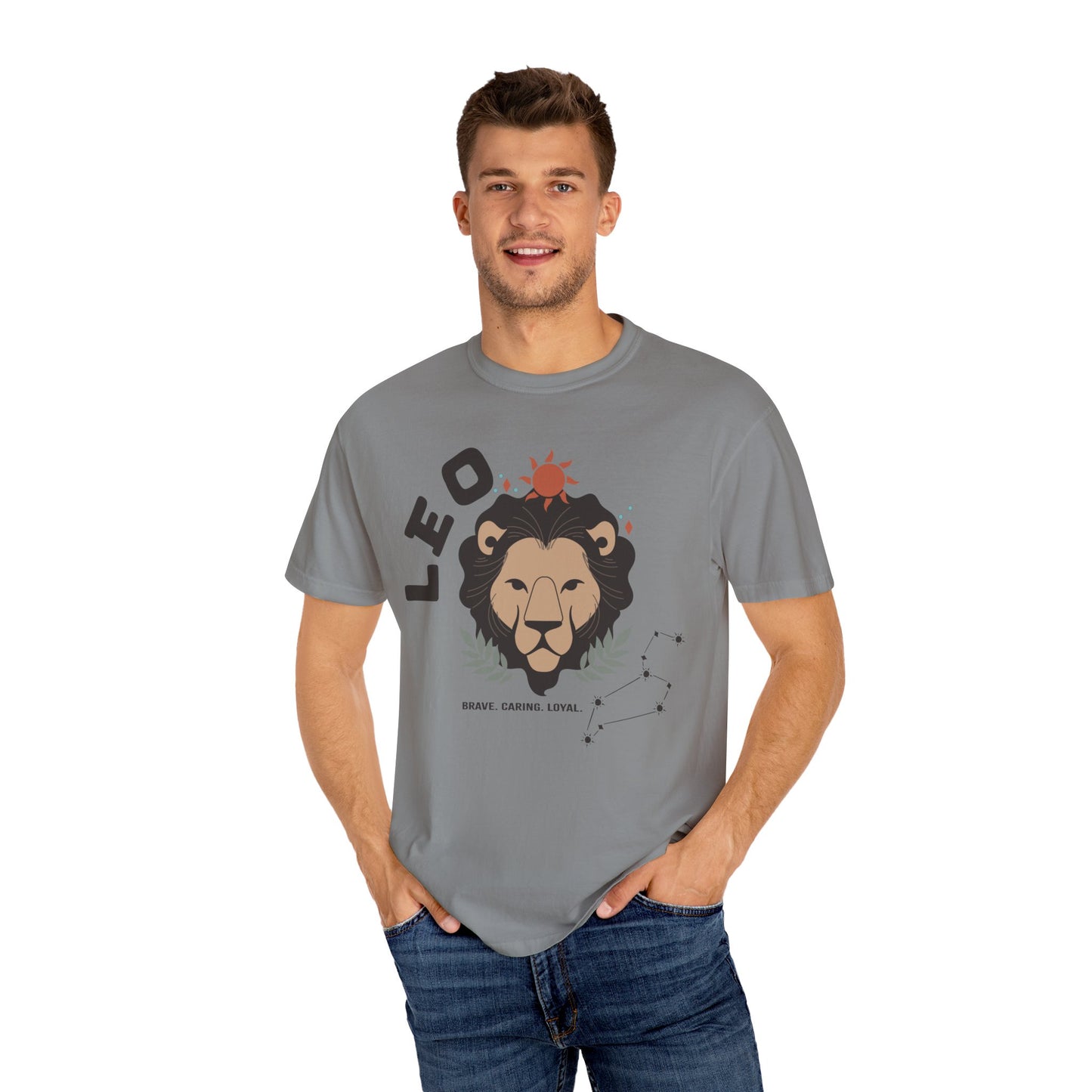 BOHO Leo Zodiac Color Comfort Tee
