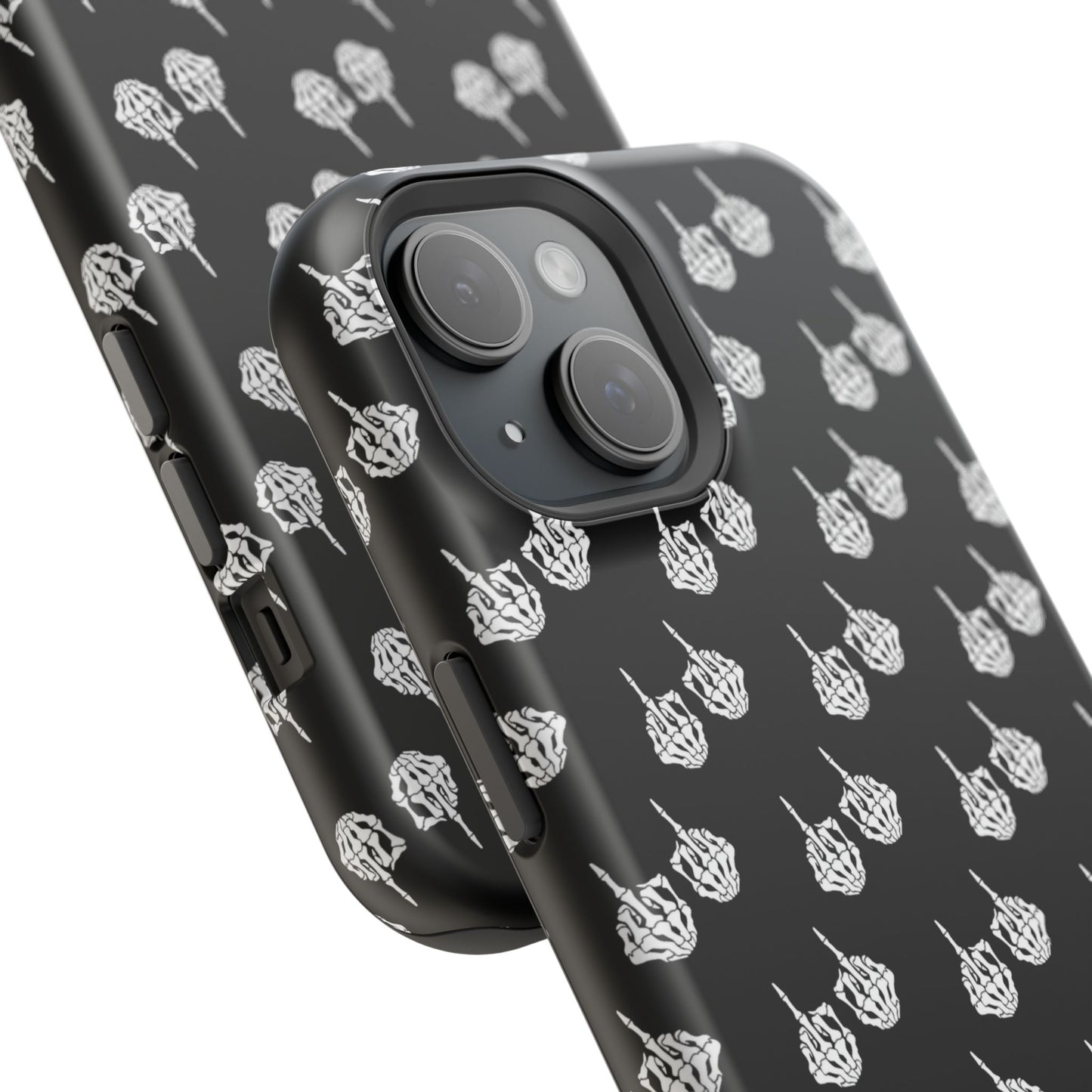 Fuck You Skeleton Middle Finger Impact-Resistant Cases
