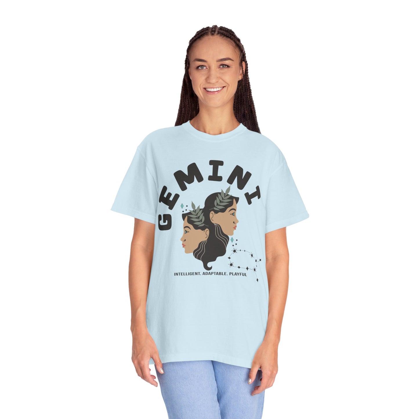 BOHO Gemini Zodiac Color Comfort Tee