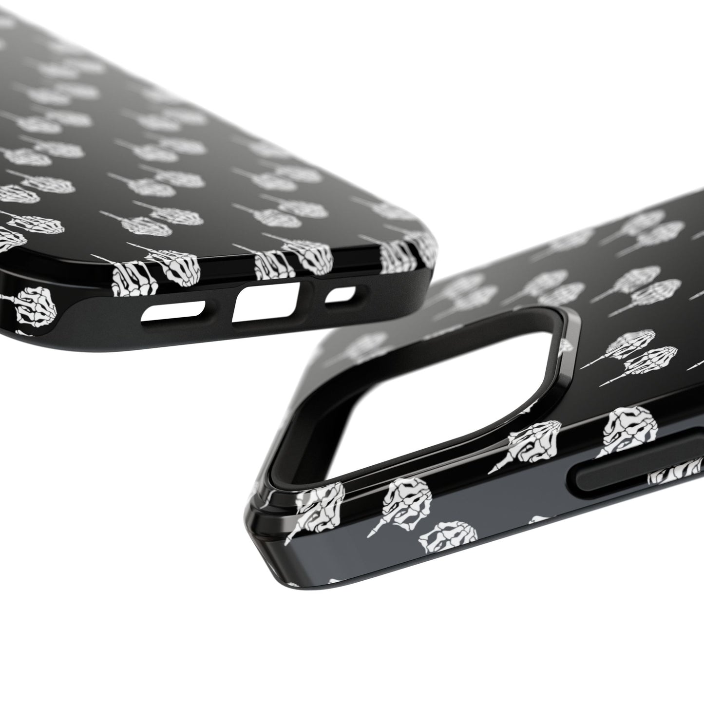 Fuck You Skeleton Middle Finger Impact-Resistant Cases