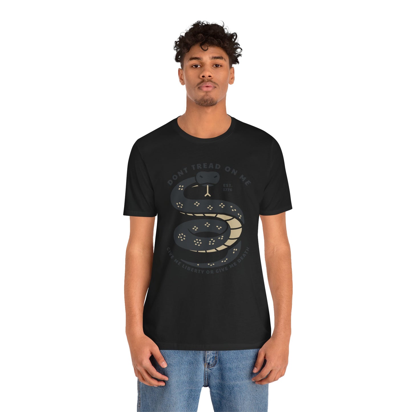 T-shirt, Don't Tread On Me, tshirt, Snake, Trump, 2024, MAGA, POTUS, America, Vote, Politics, Political, Usa, Freedom, Liberty, Unisex Tee
