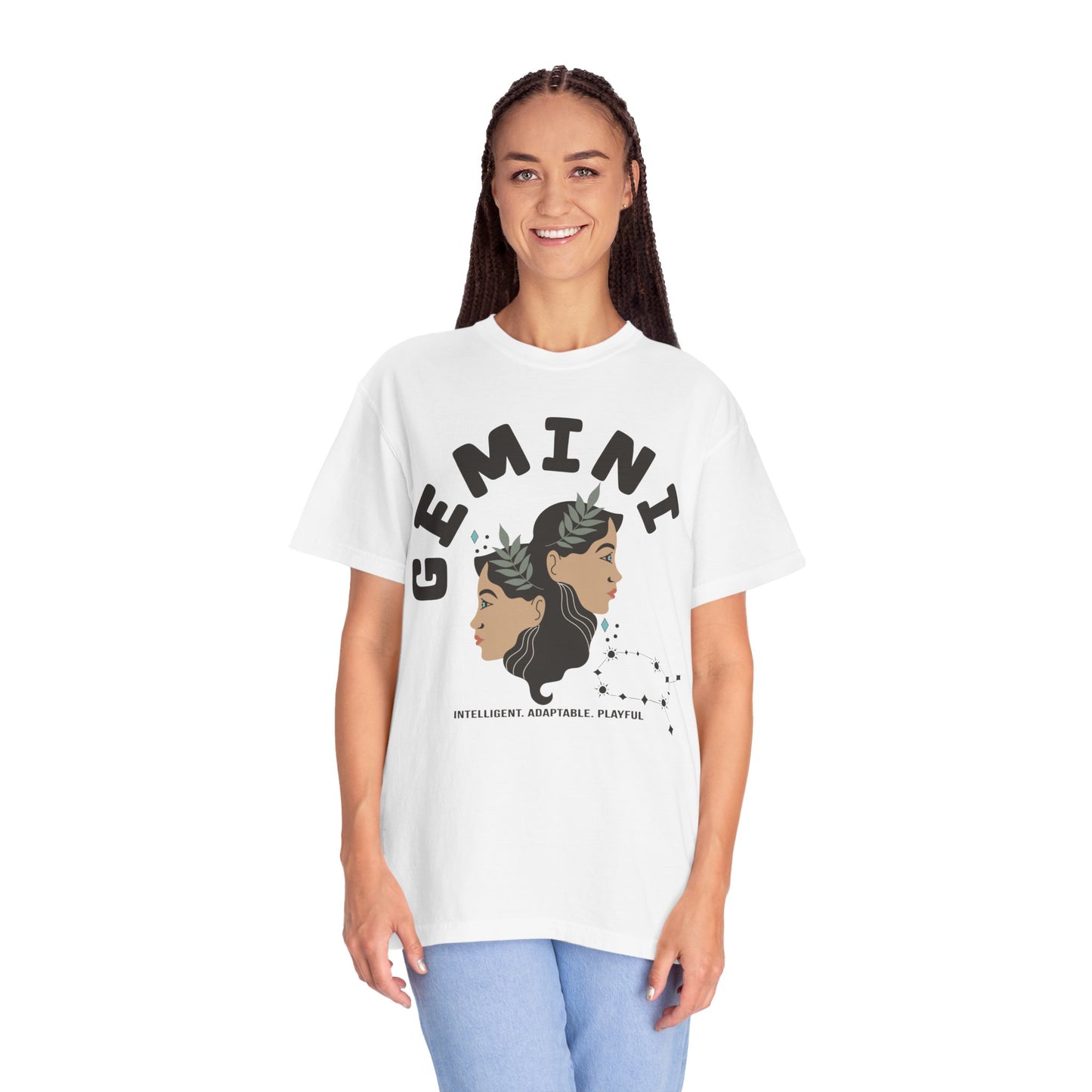 BOHO Gemini Zodiac Color Comfort Tee
