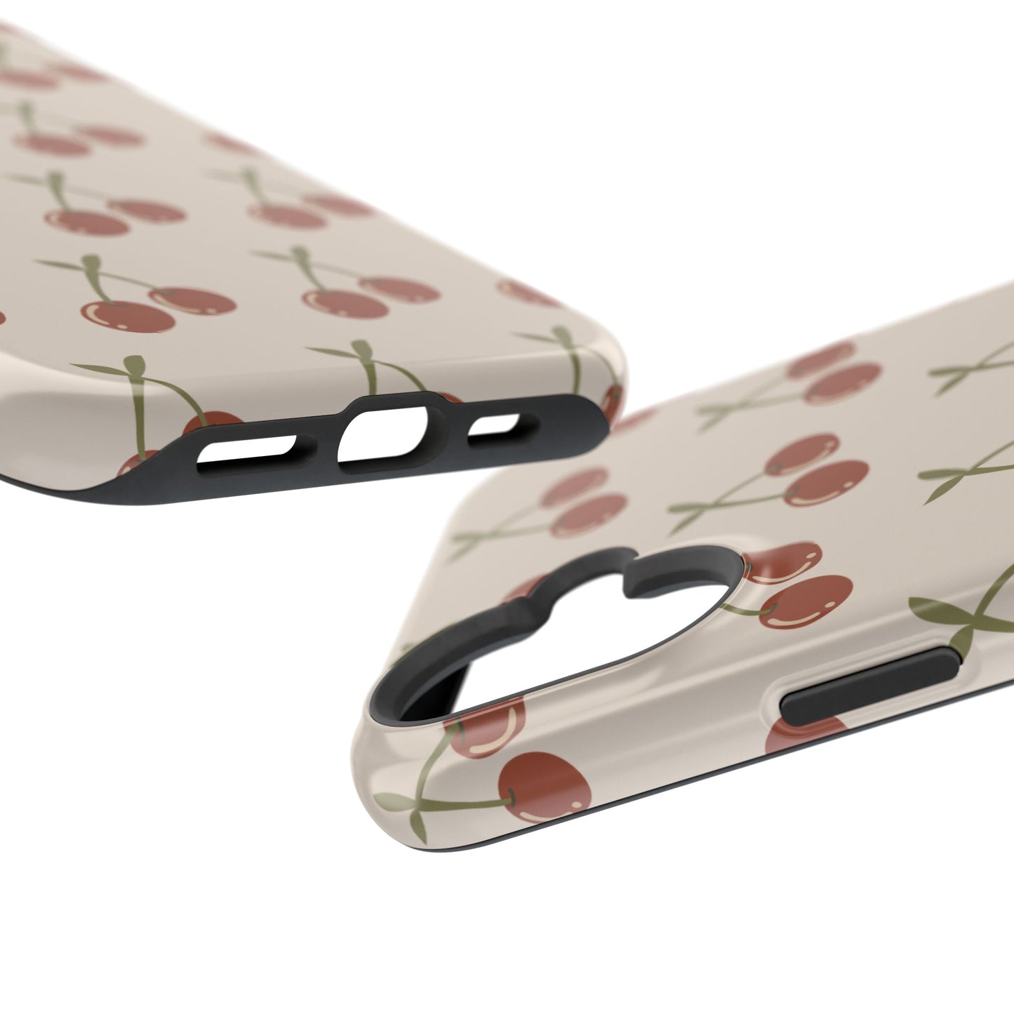 Vintage Cherries Impact-Resistant Cases