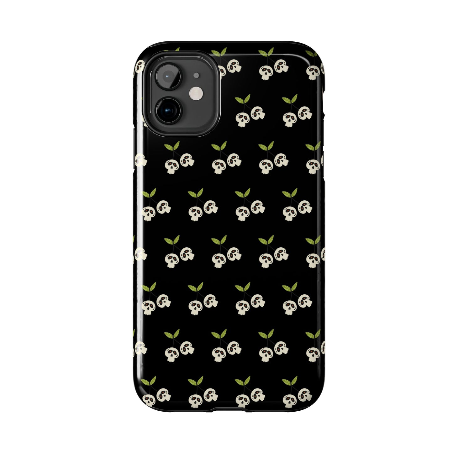 Skull Cherry Tough Phone Cases