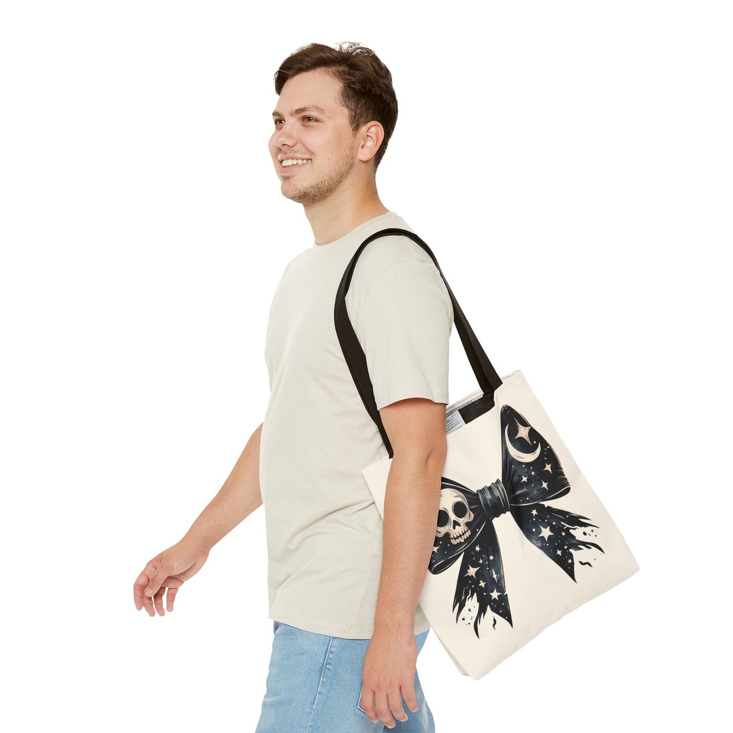Skull Coquette Tote Bag