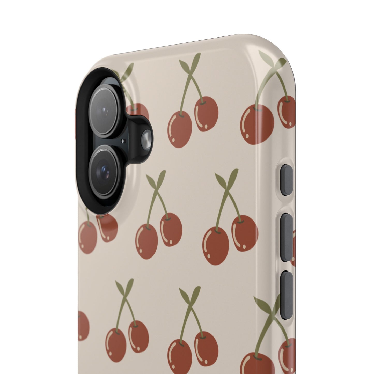 Vintage Cherries Impact-Resistant Cases