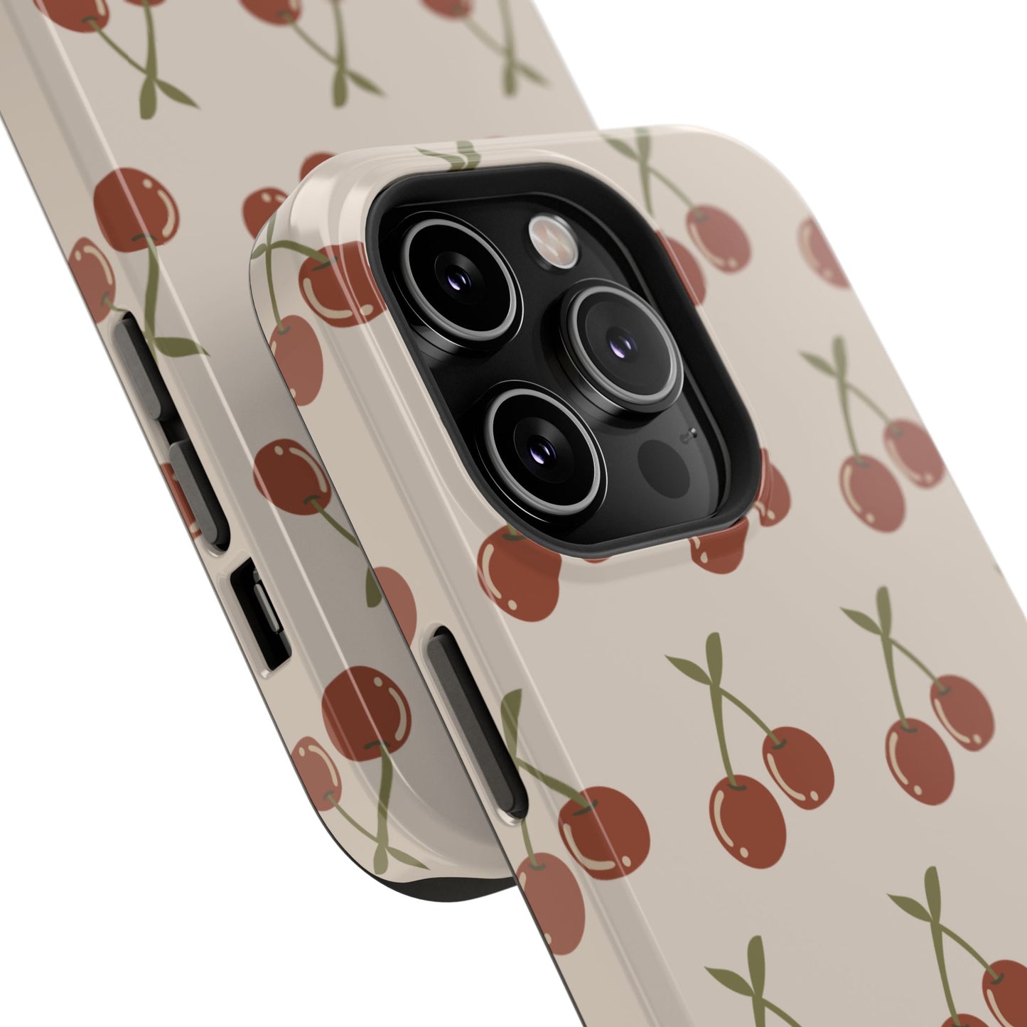 Vintage Cherries Impact-Resistant Cases