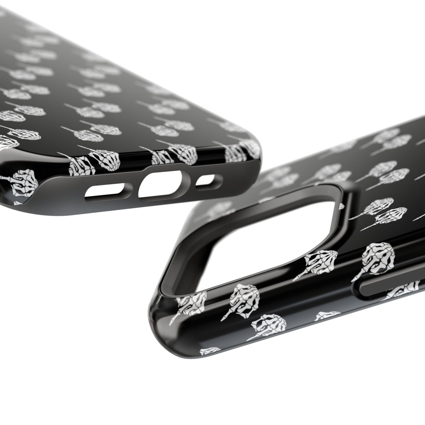 Fuck You Skeleton Middle Finger Impact-Resistant Cases