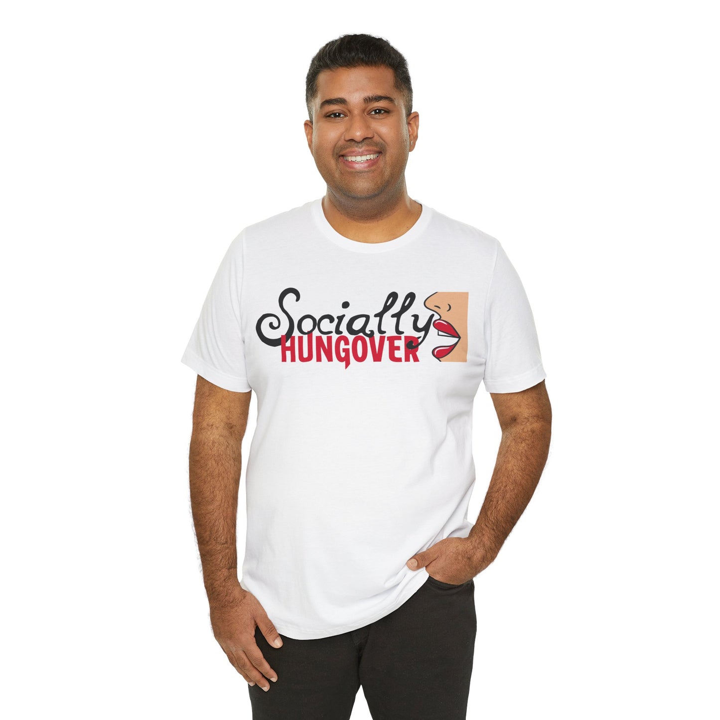 T-shirt, Socially Hungover, Woman's Tshirt, Humor, Saying, Quote, Party, Tee
