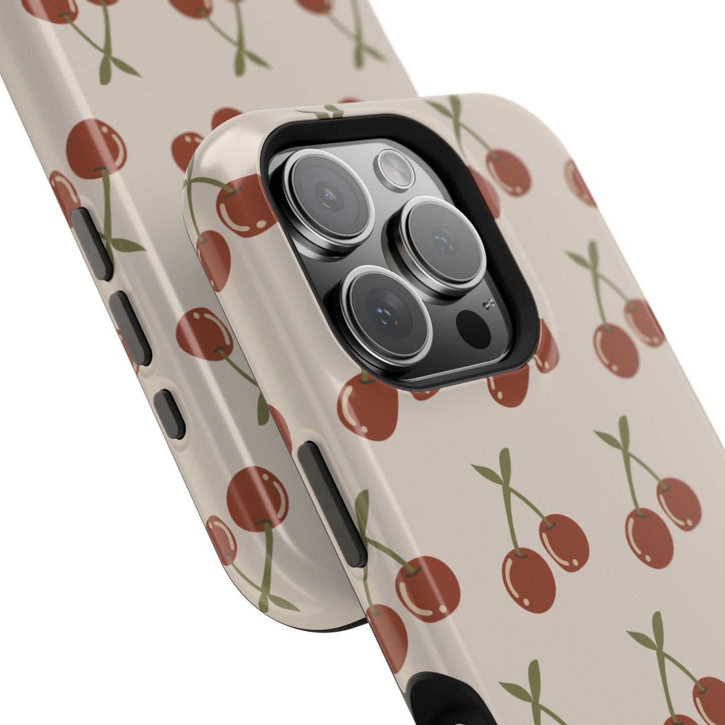 Vintage Cherries Impact-Resistant Cases