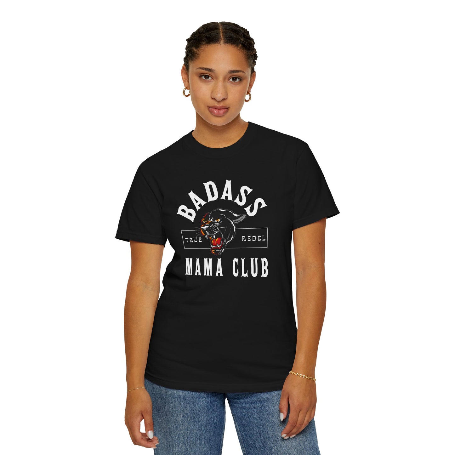 Badass Mama Club Black Panther Color Comfort T-Shirt