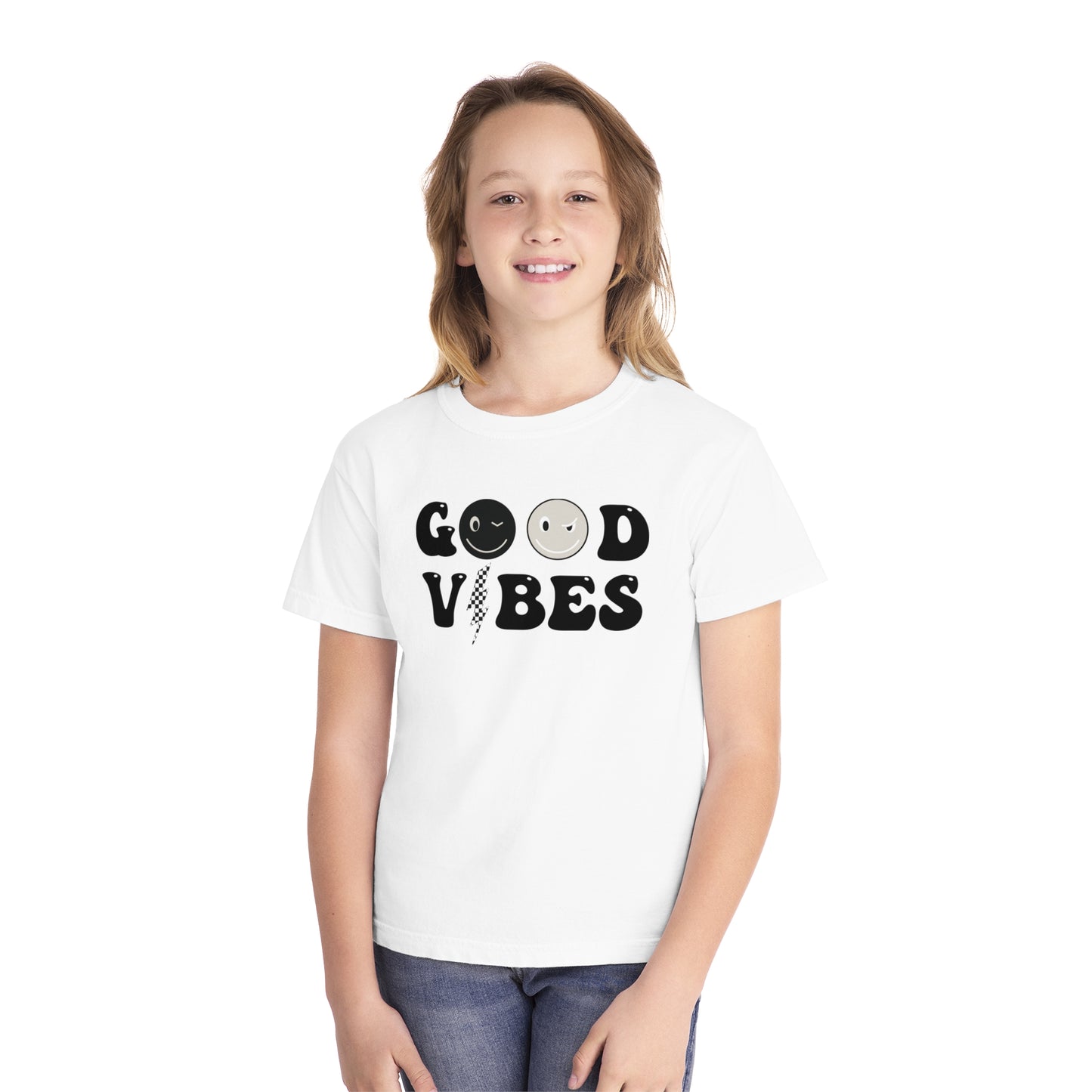Good Vibes Youth Color Comfort Tee