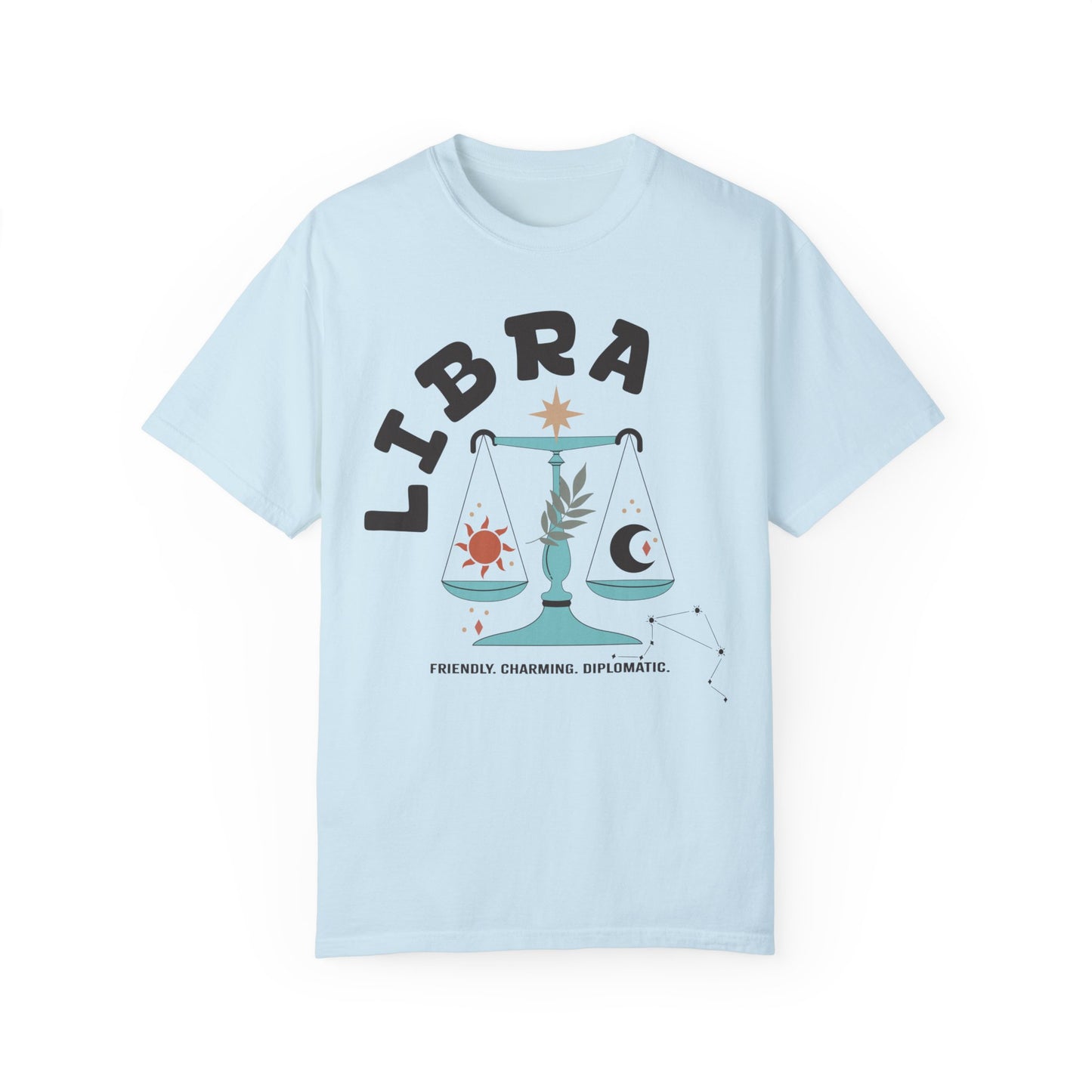 BOHO Libra Zodiac Color Comfort Tee
