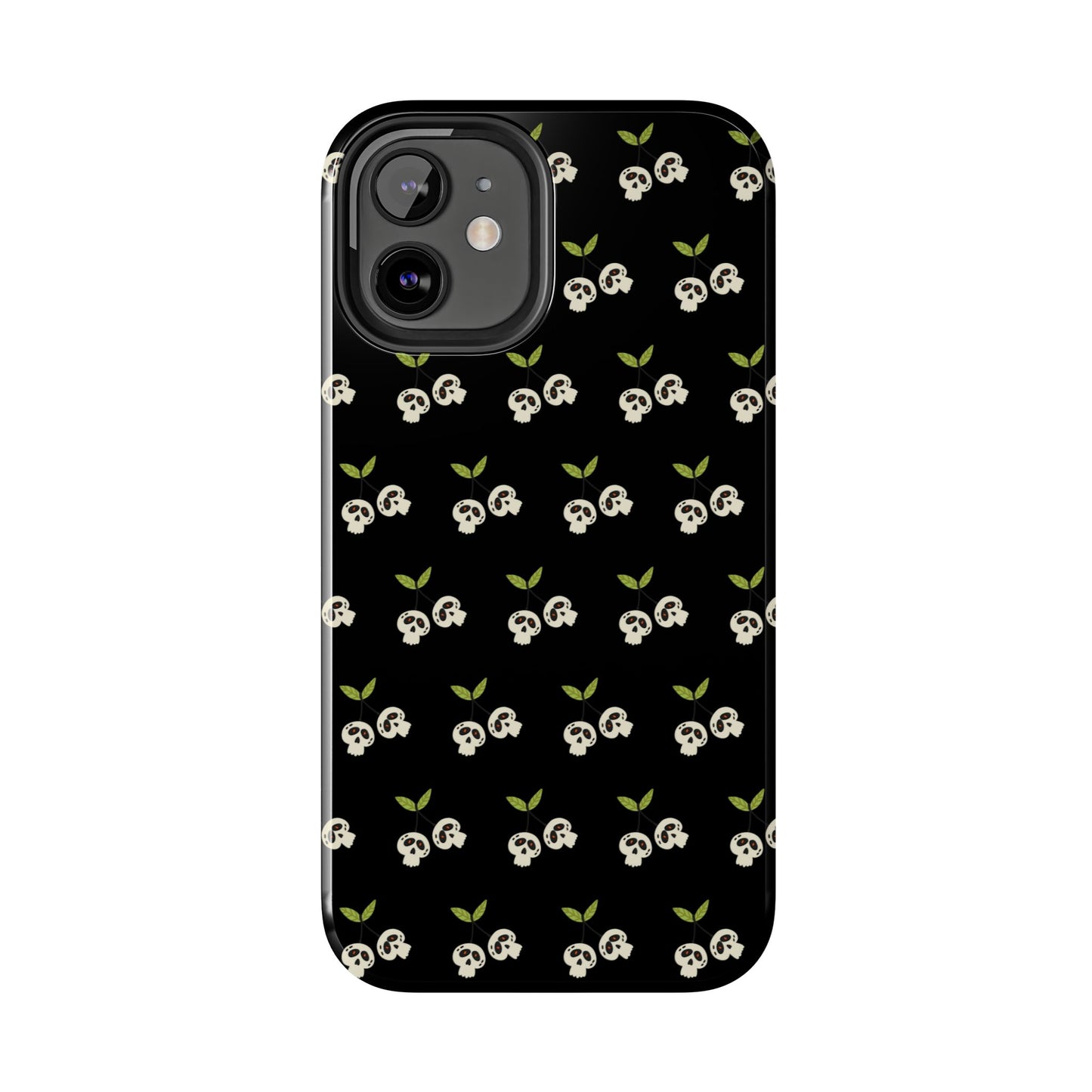 Skull Cherry Tough Phone Cases
