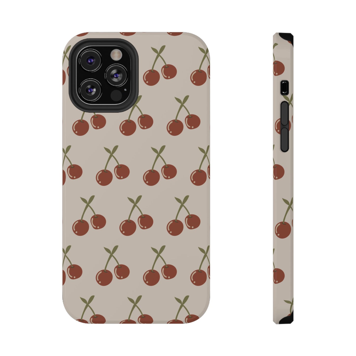 Vintage Cherries Impact-Resistant Cases