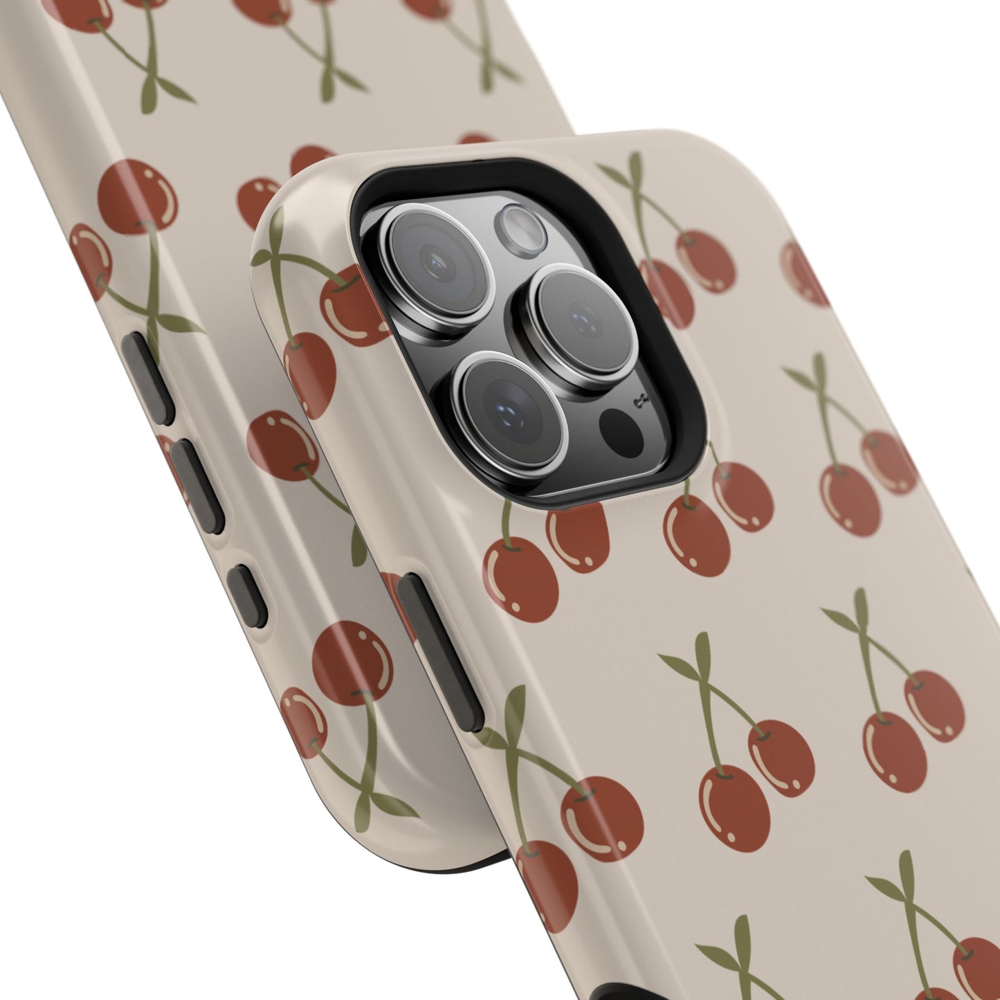 Vintage Cherries Impact-Resistant Cases
