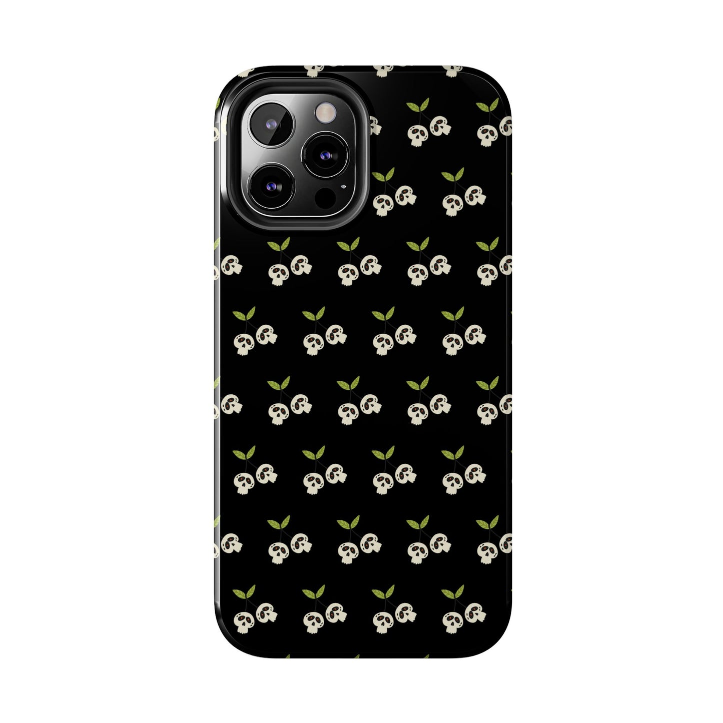 Skull Cherry Tough Phone Cases