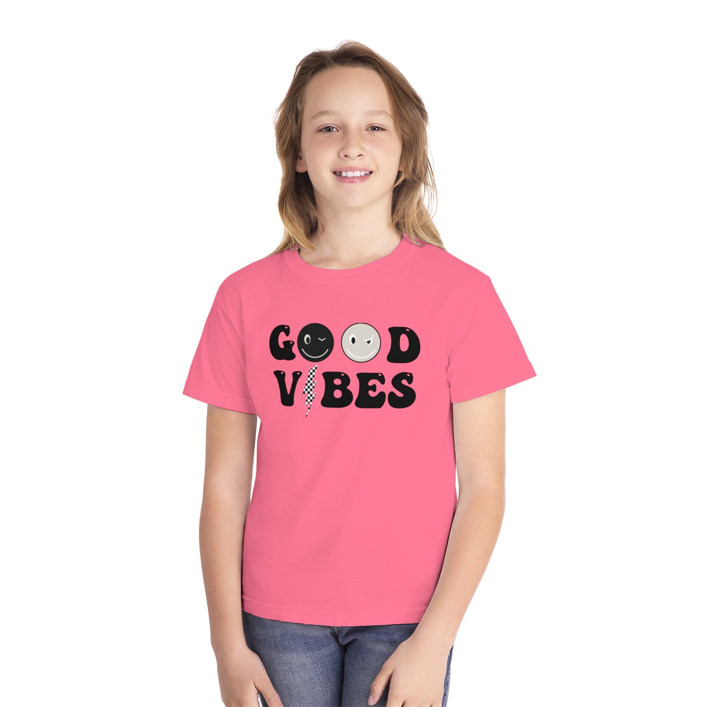 Good Vibes Youth Color Comfort Tee